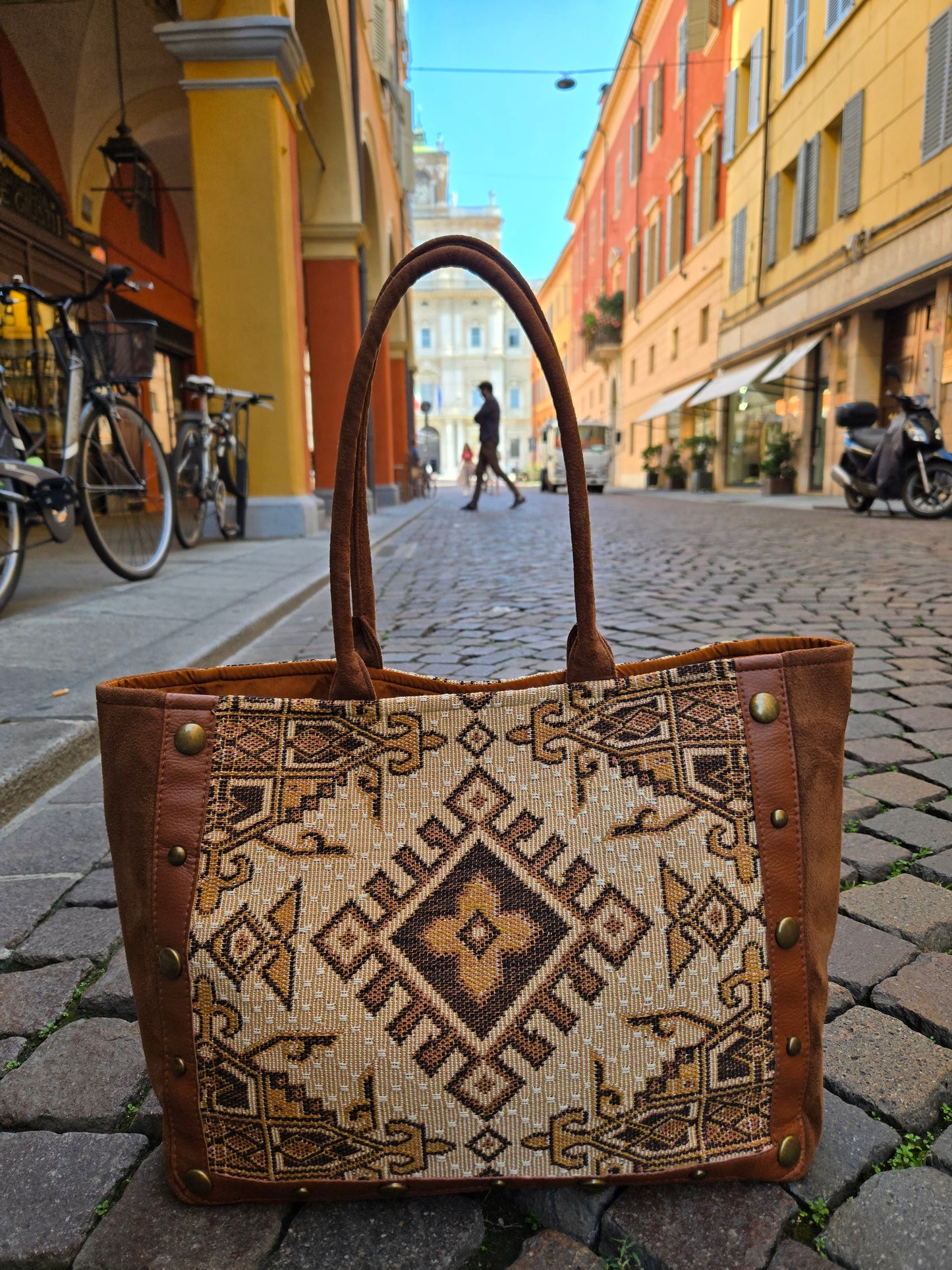 LOVE marrone SHOPPER
