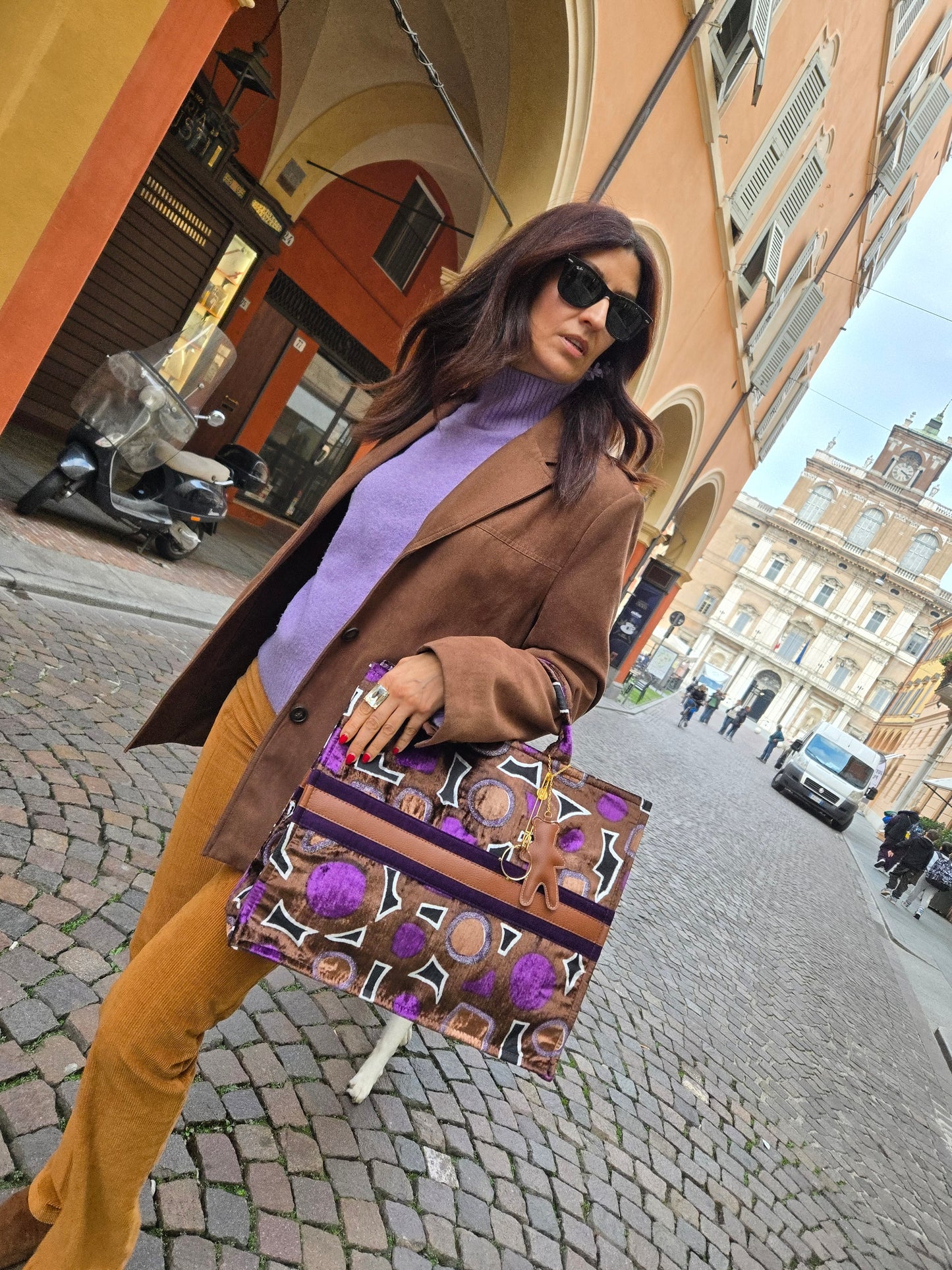 Bella bag CAIRO marrone maxi