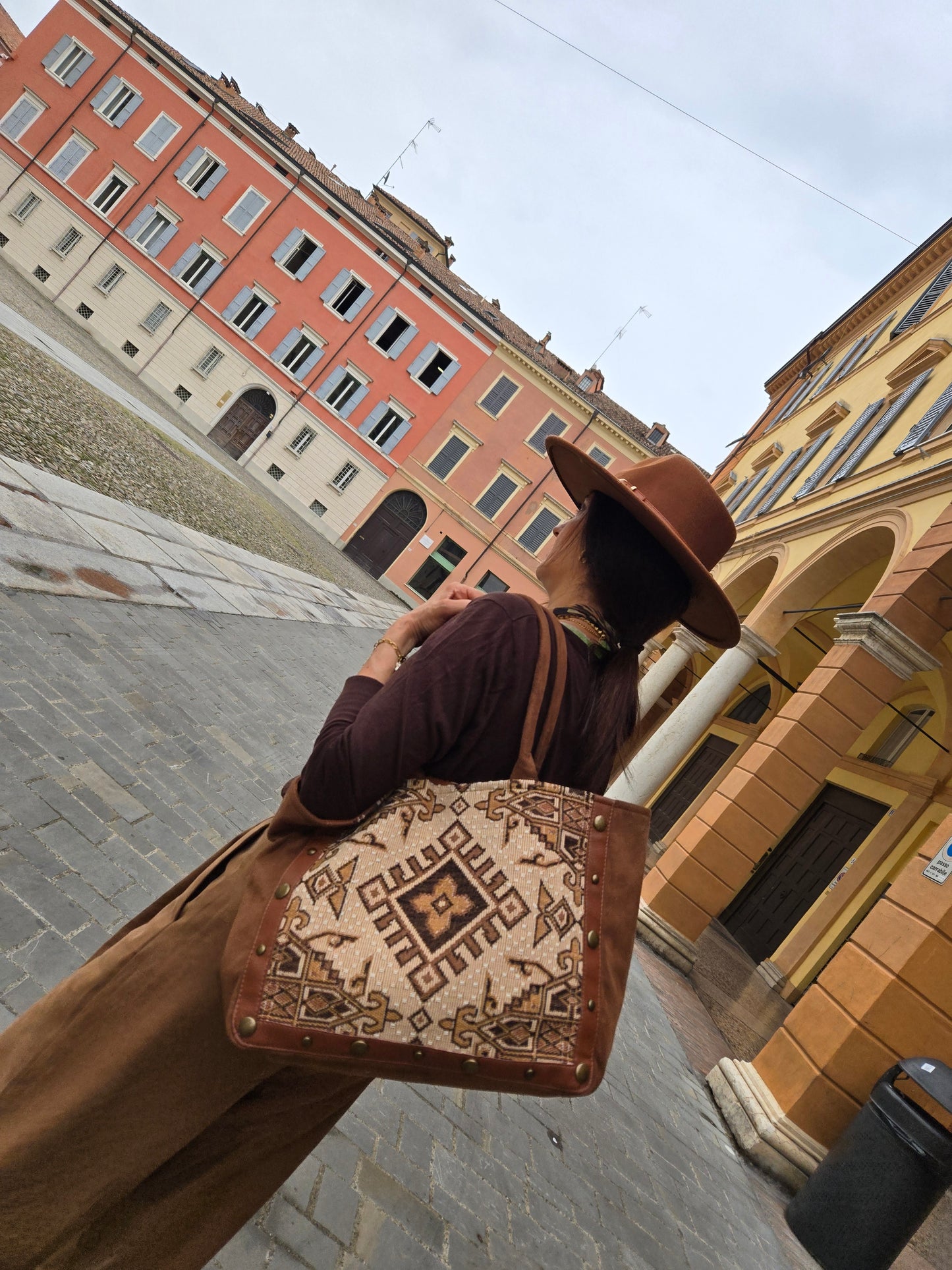 LOVE marrone SHOPPER