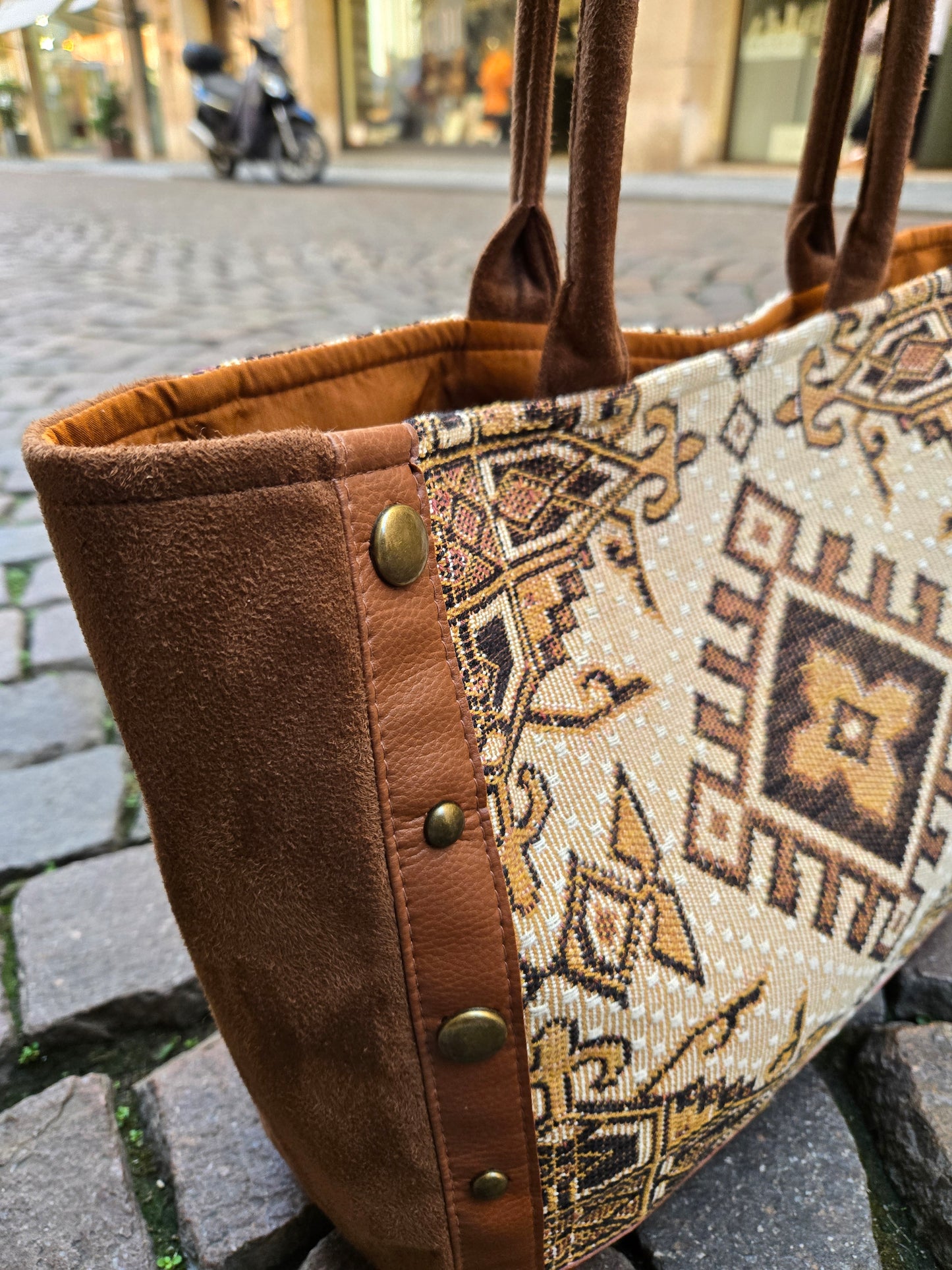 LOVE marrone SHOPPER