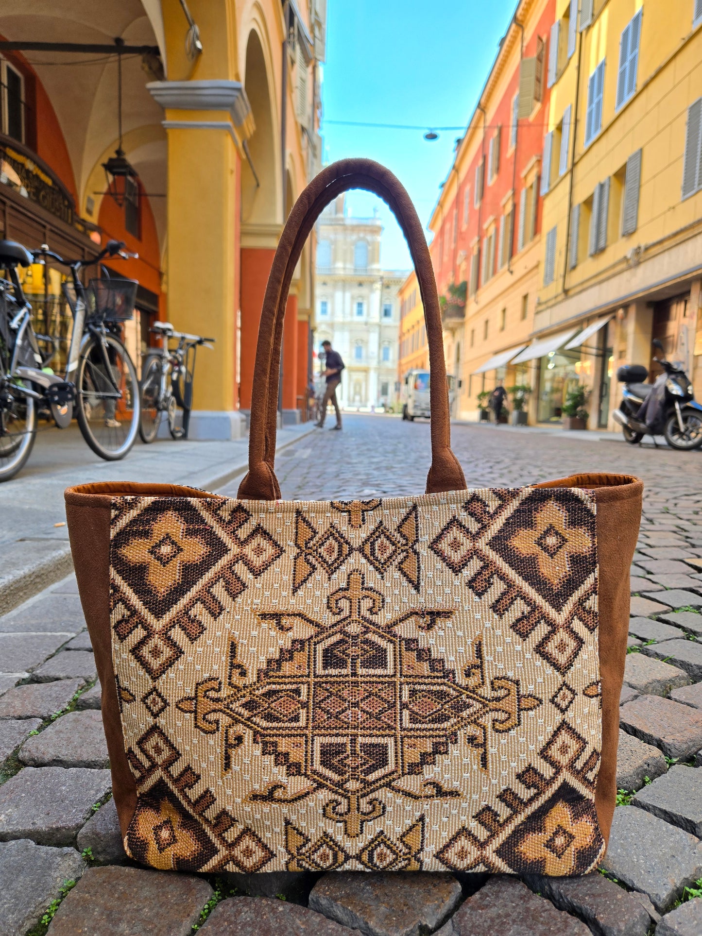 LOVE marrone SHOPPER