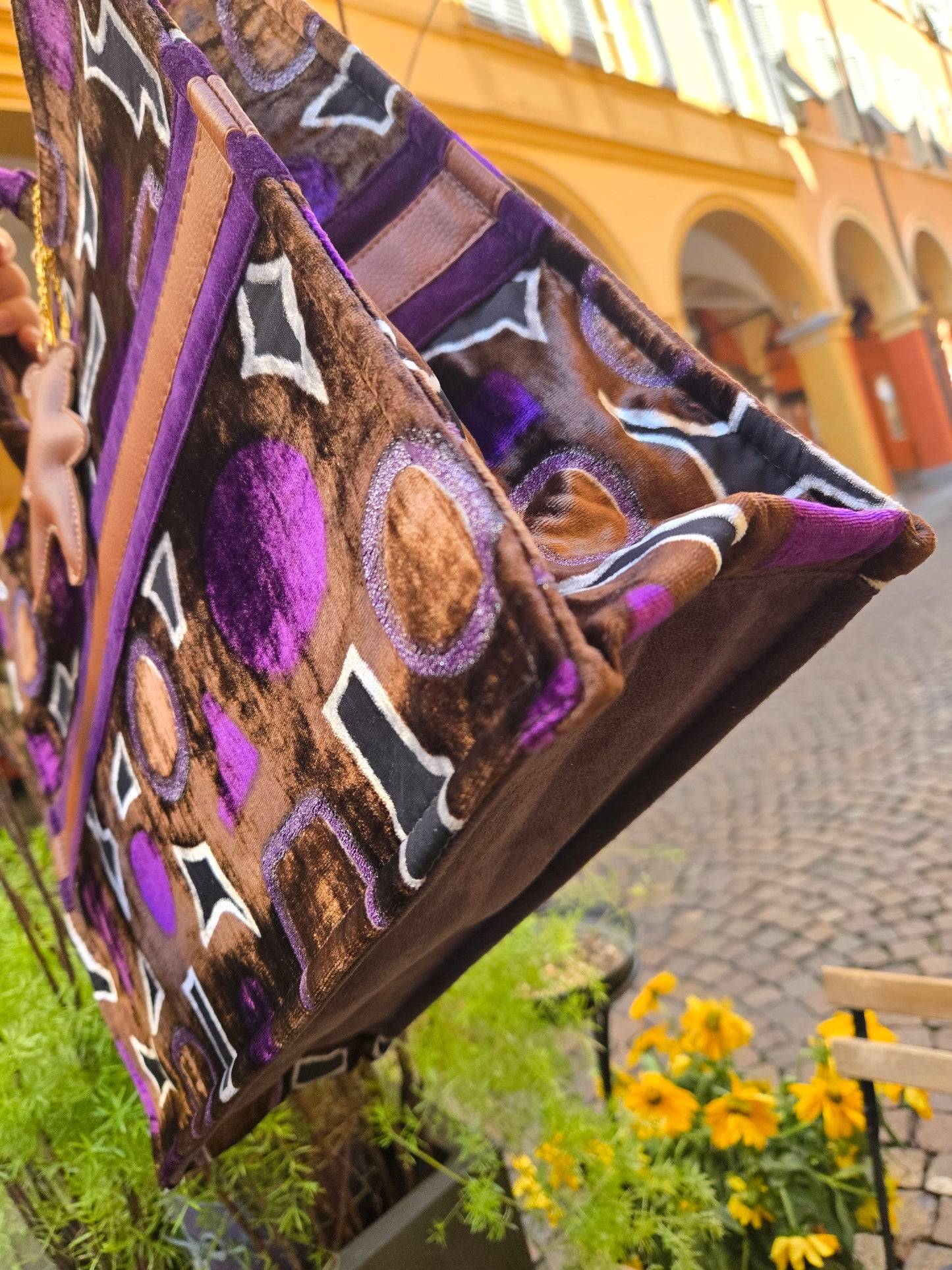 Bella bag CAIRO  marrone maxi