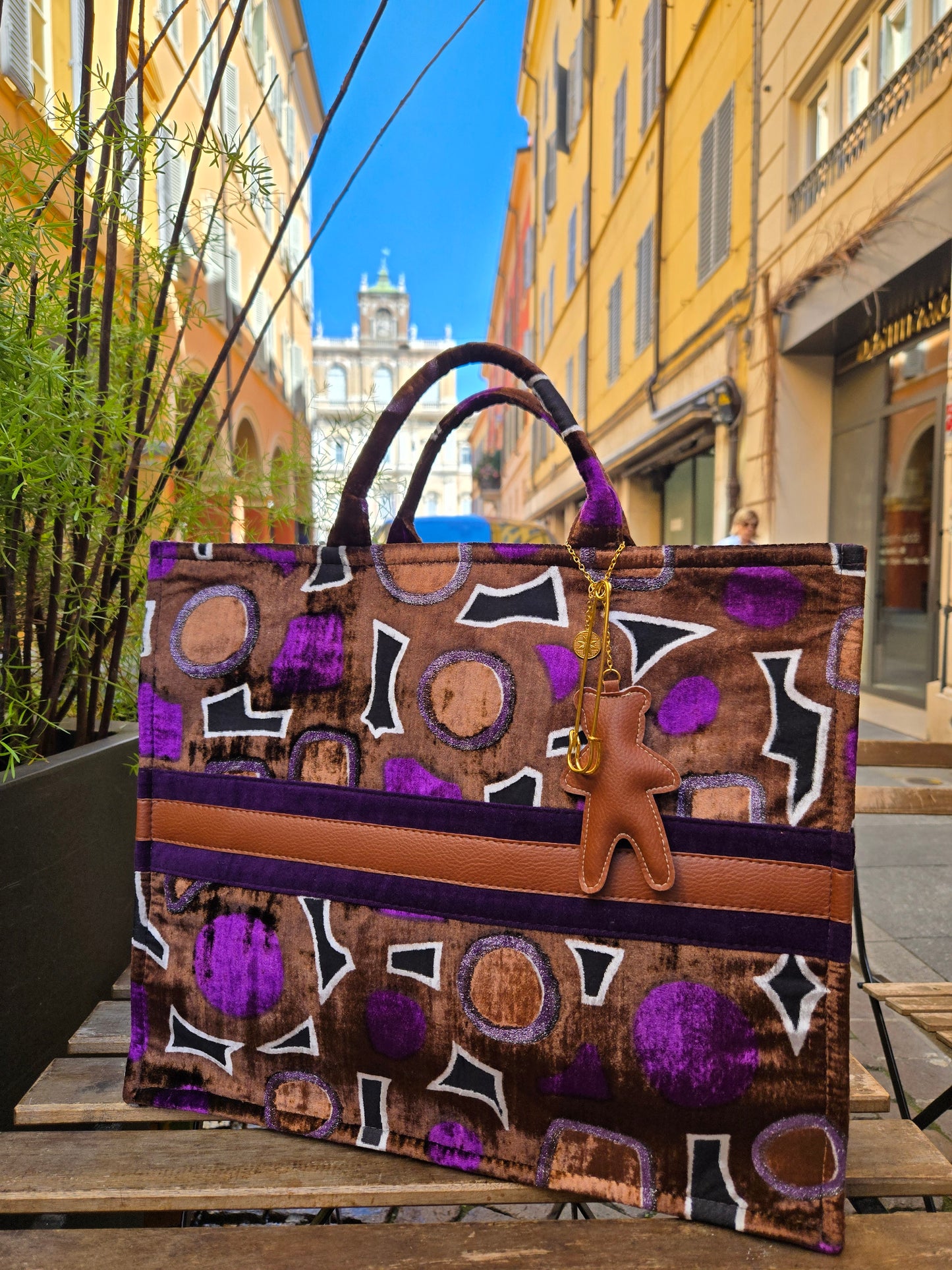 Bella bag CAIRO  marrone maxi
