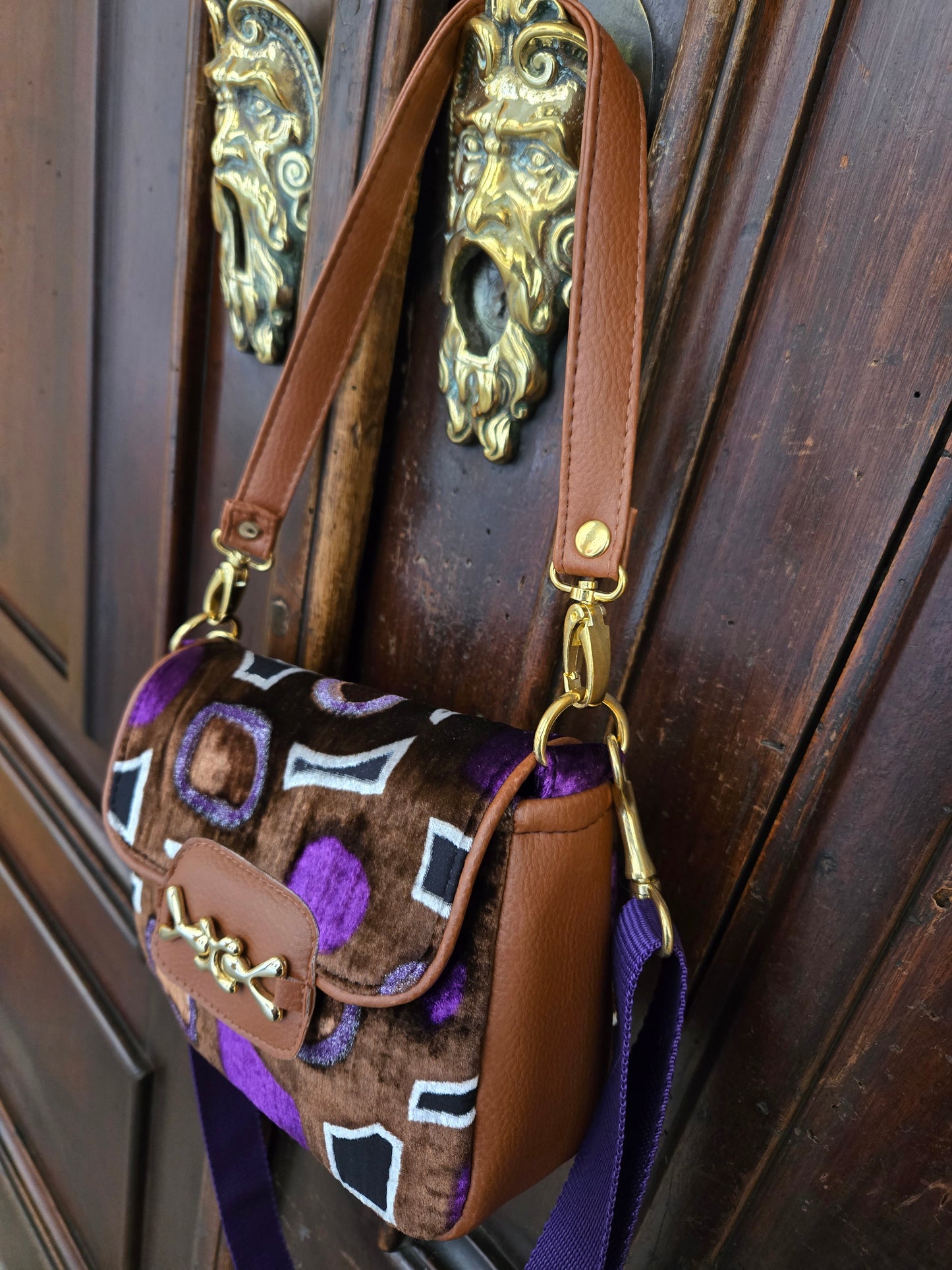 mini-bag CAIRO marrone