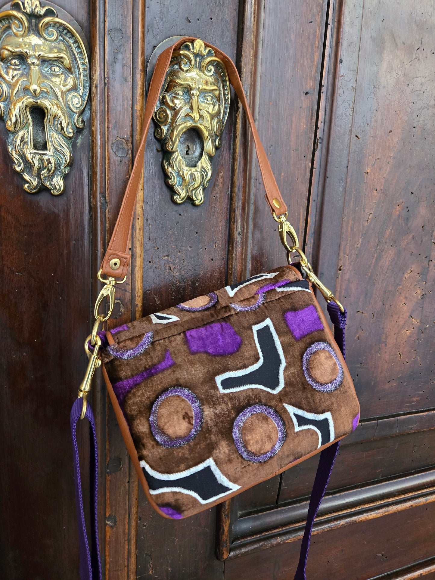 mini-bag CAIRO marrone