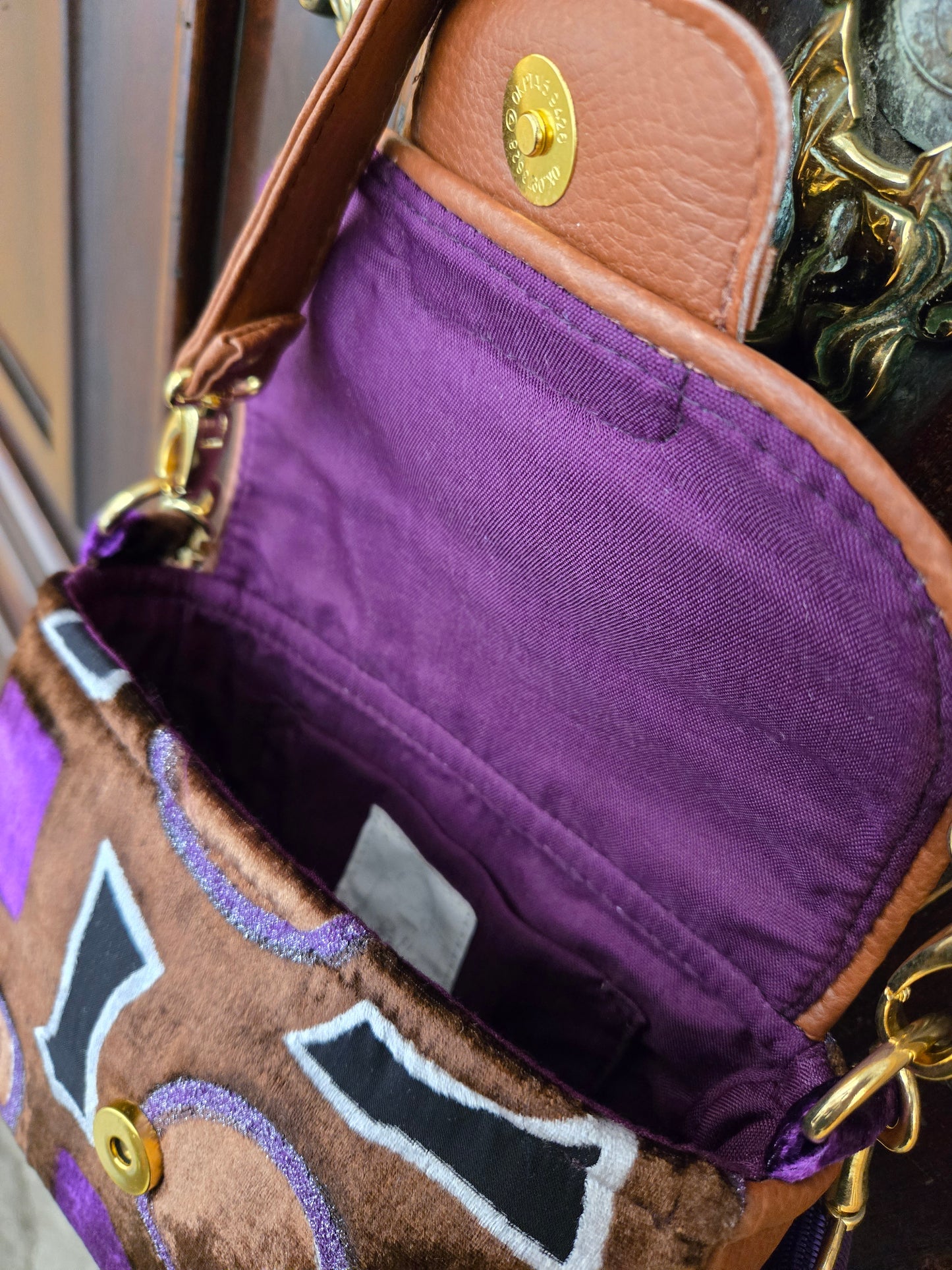 mini-bag CAIRO marrone