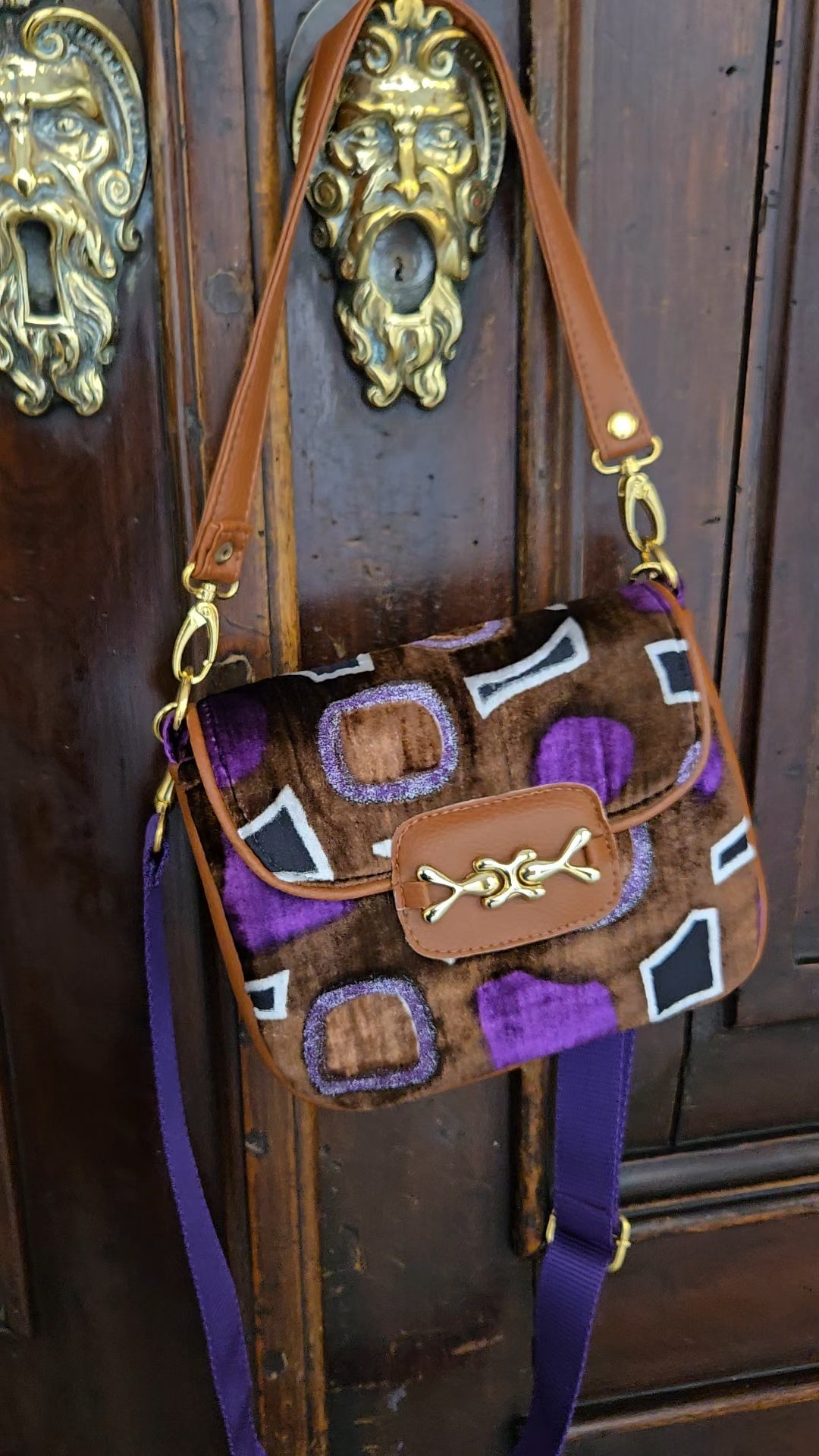 mini-bag CAIRO marrone
