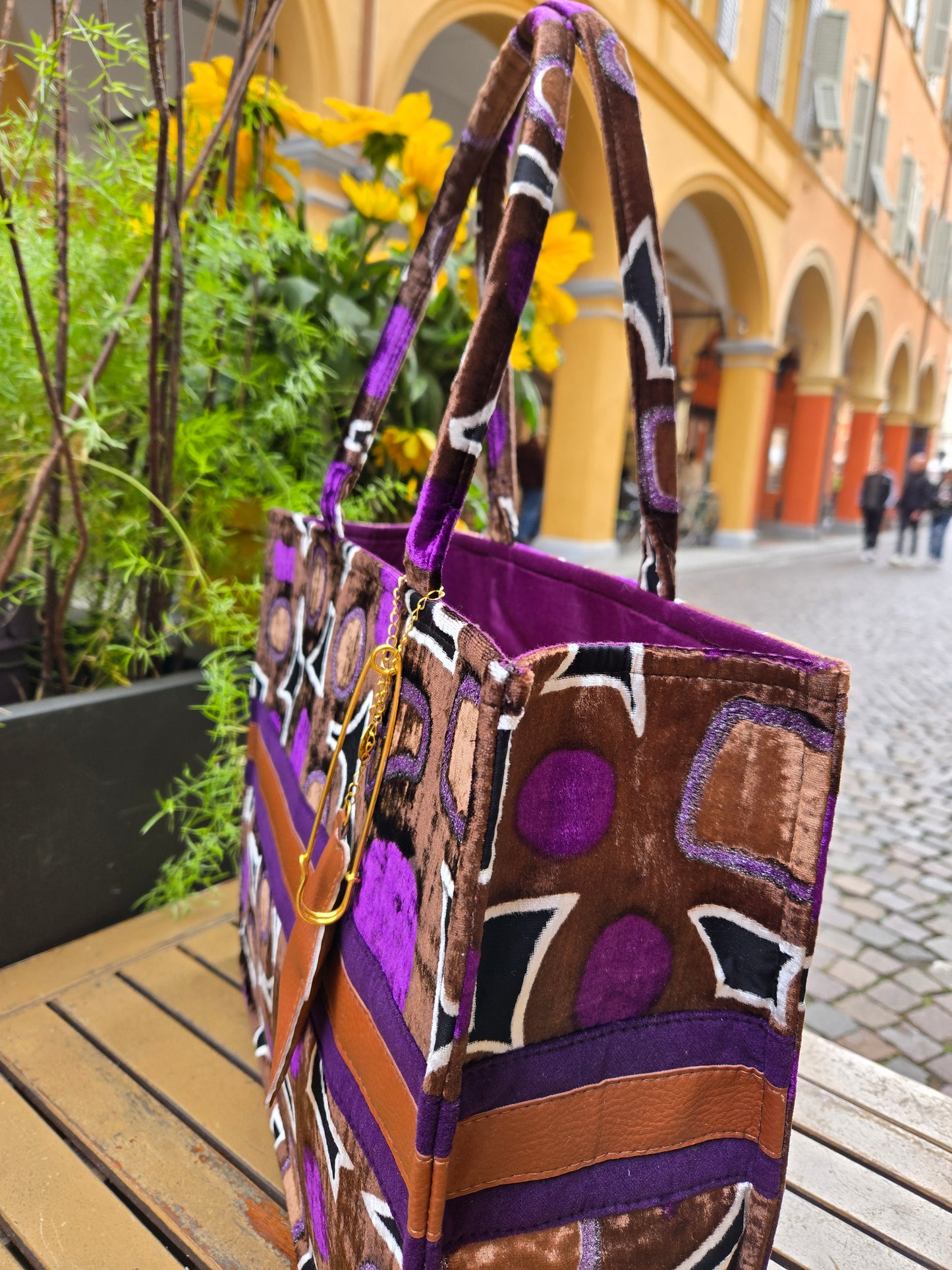 bella bag CAIRO Marrone shopper