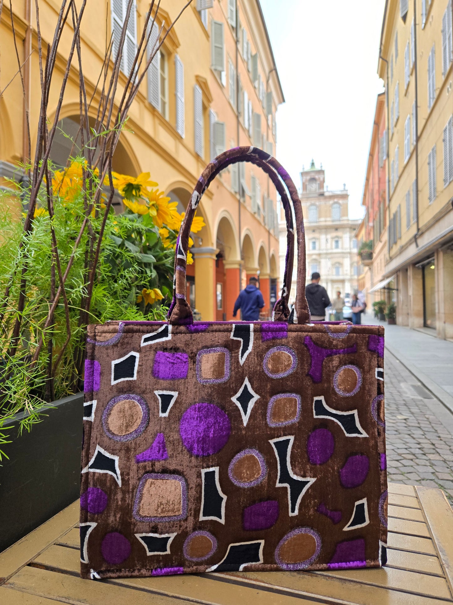 bella bag CAIRO Marrone shopper