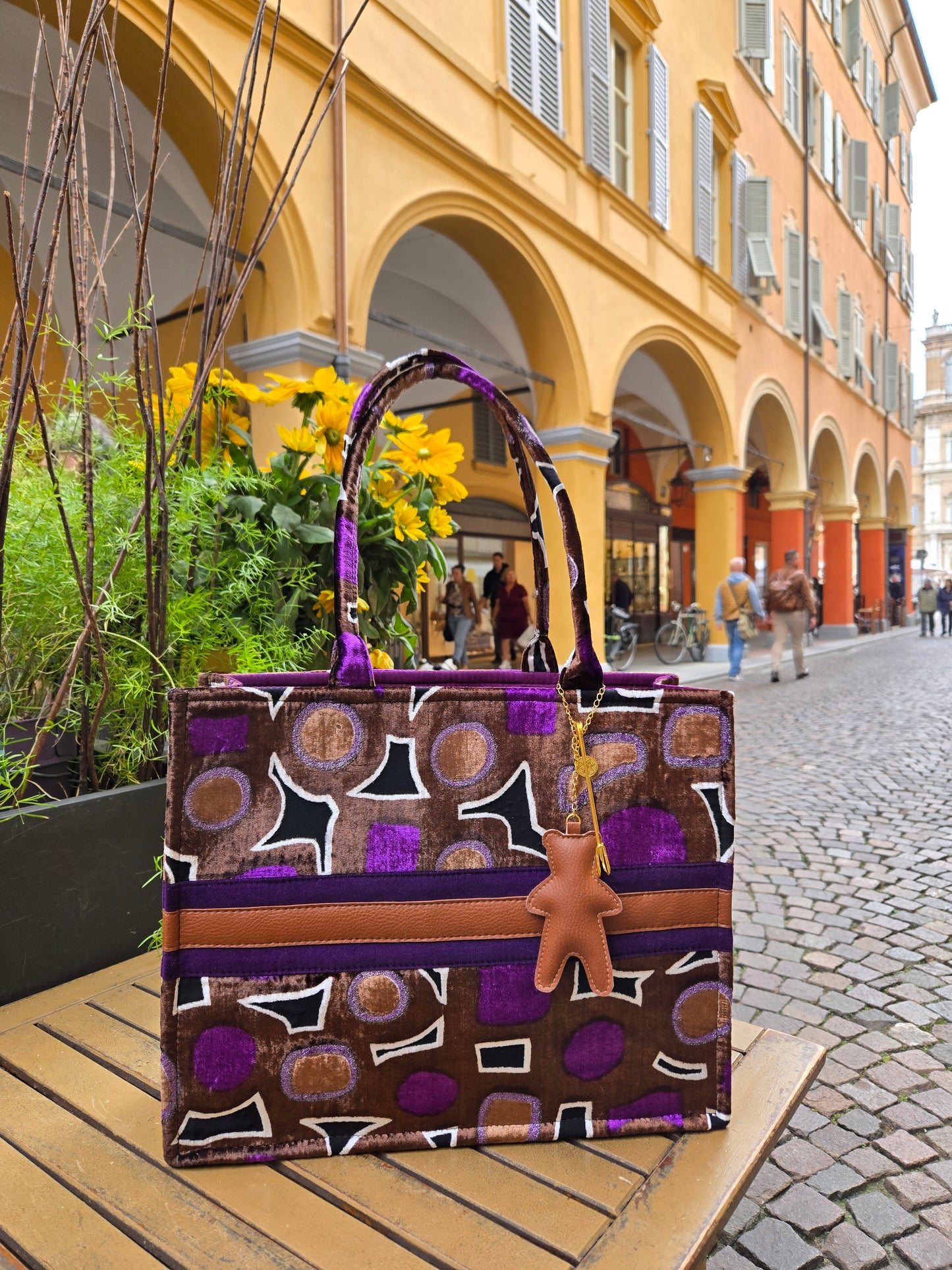 bella bag CAIRO Marrone shopper