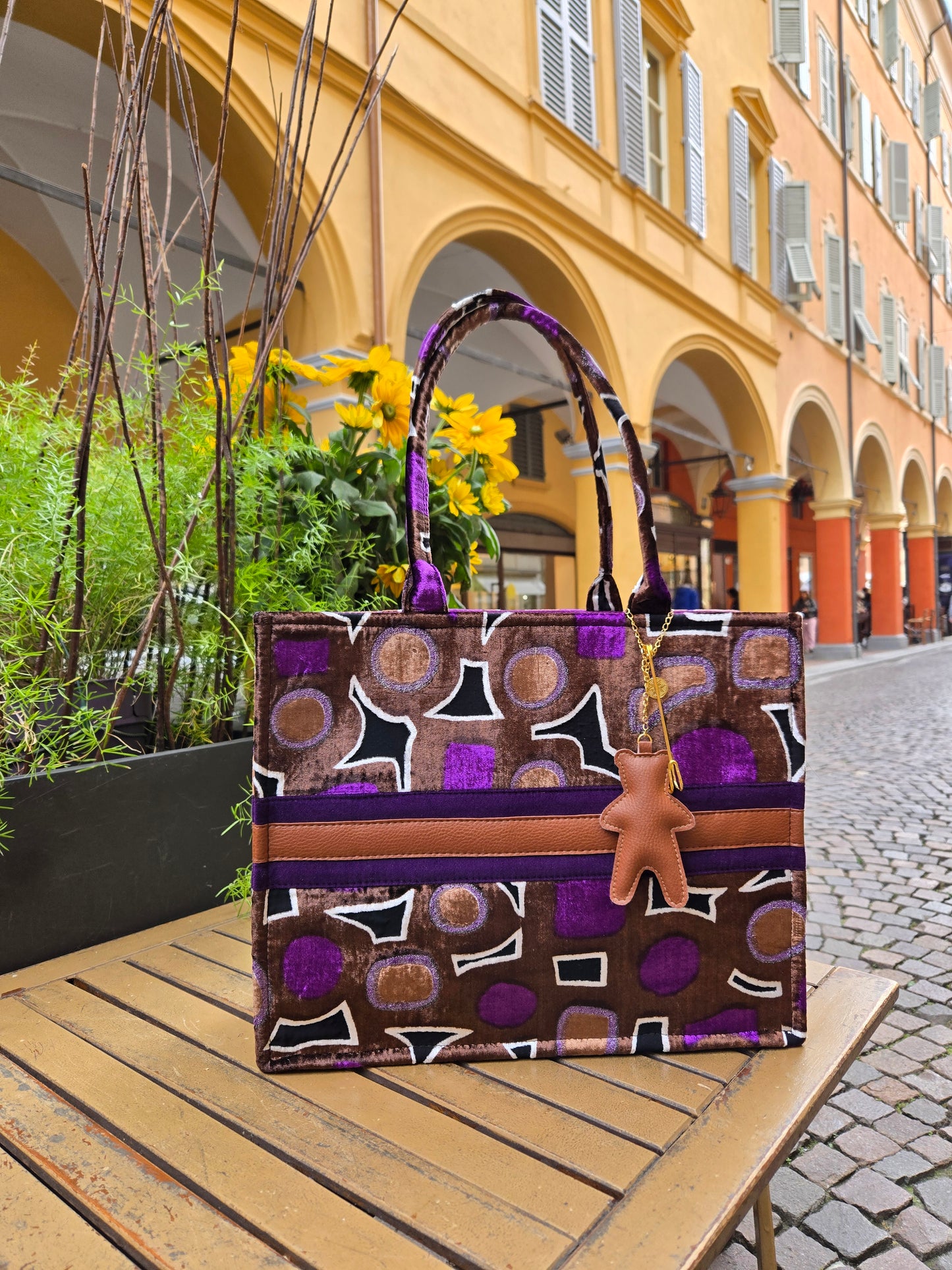 bella bag CAIRO Marrone shopper