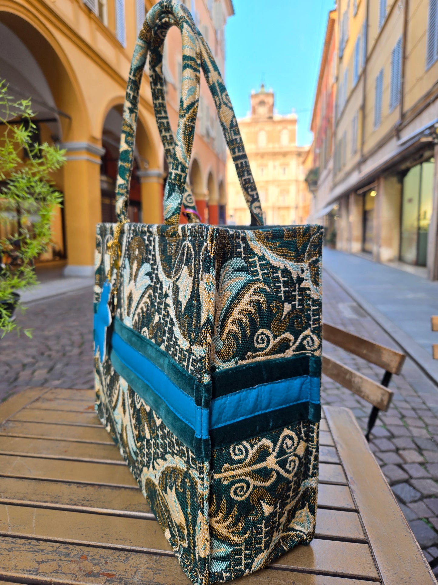 BELLA BAG MARSALA 1 SHOPPER