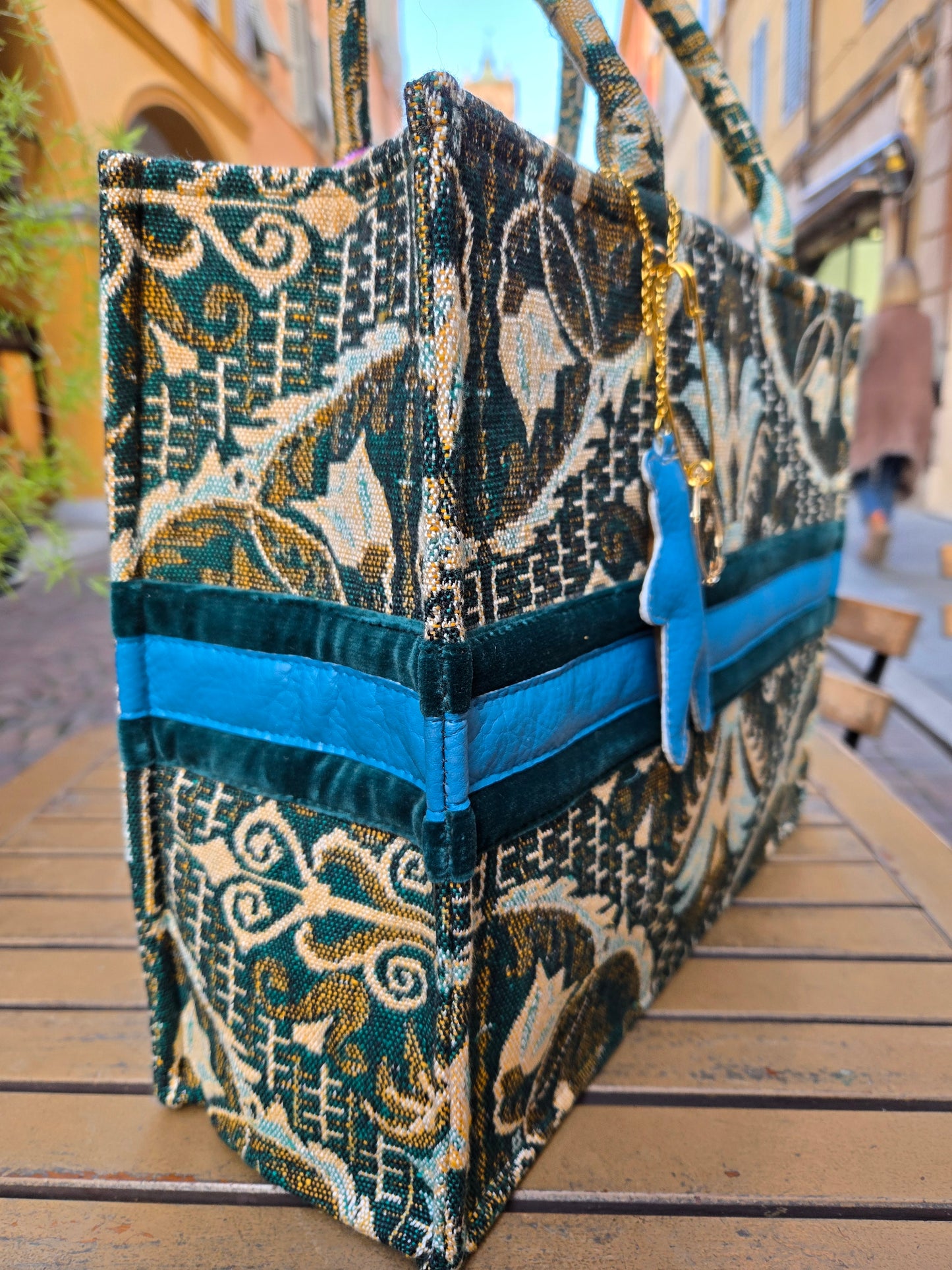 BELLA BAG MARSALA 1 SHOPPER