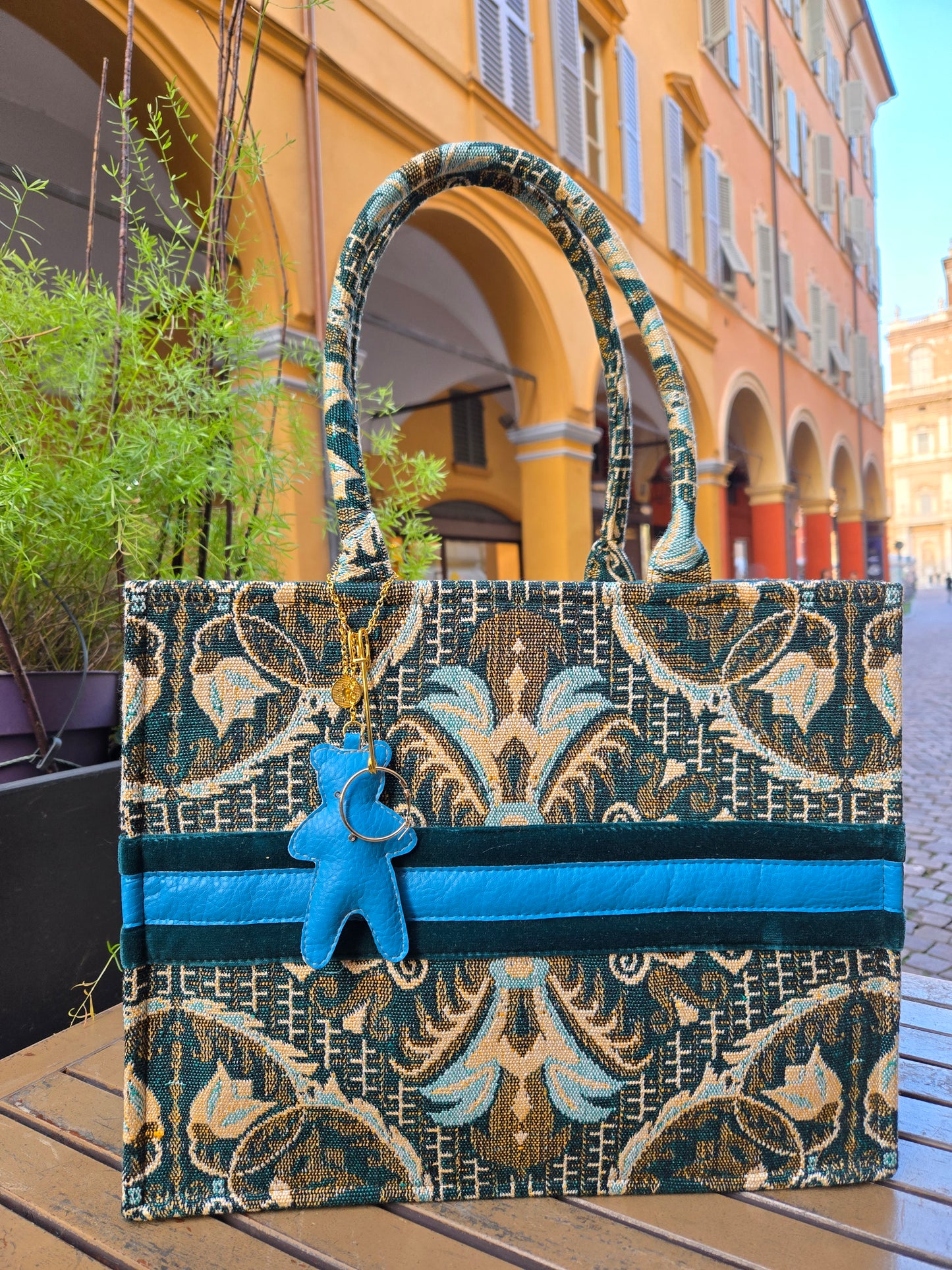 BELLA BAG MARSALA 1 SHOPPER