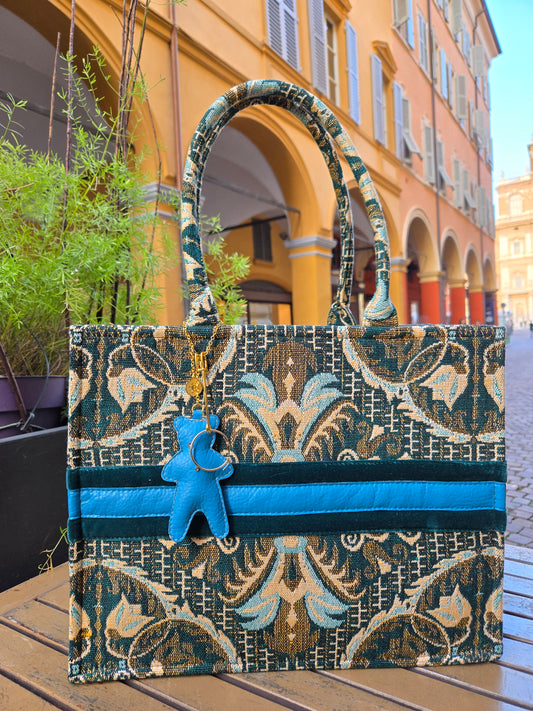 BELLA BAG MARSALA 1 SHOPPER