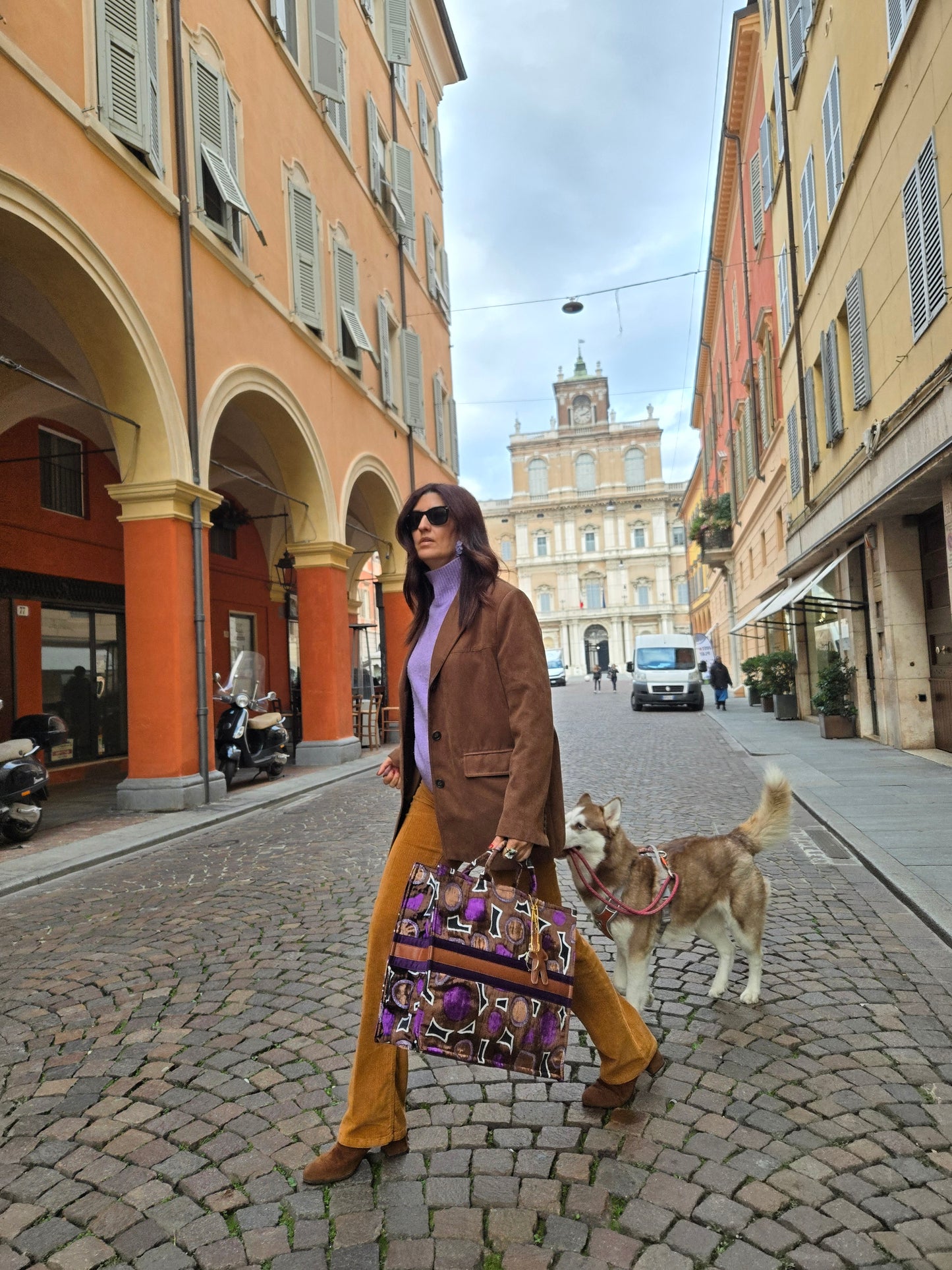 Bella bag CAIRO  marrone maxi