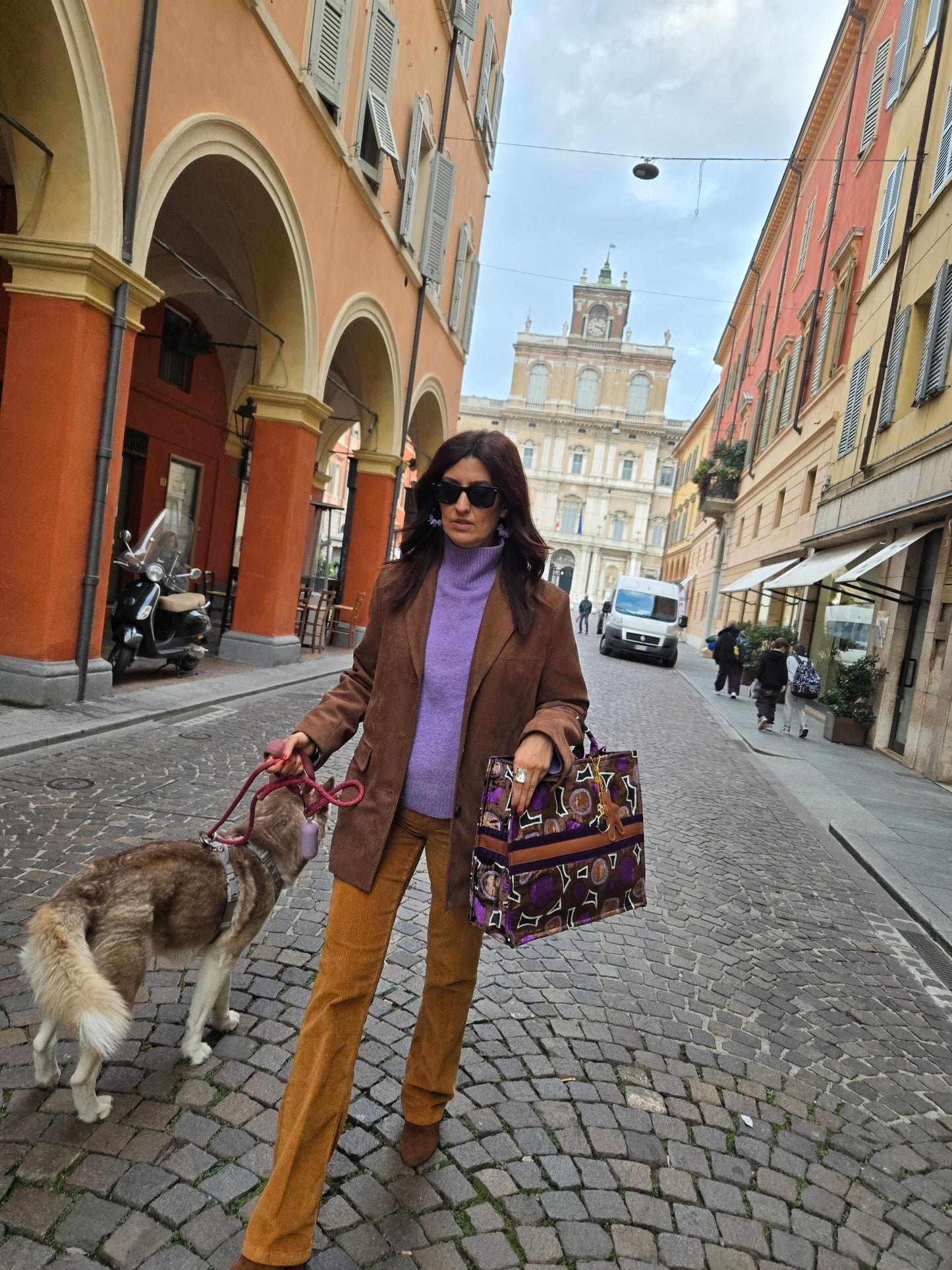 Bella bag CAIRO  marrone maxi