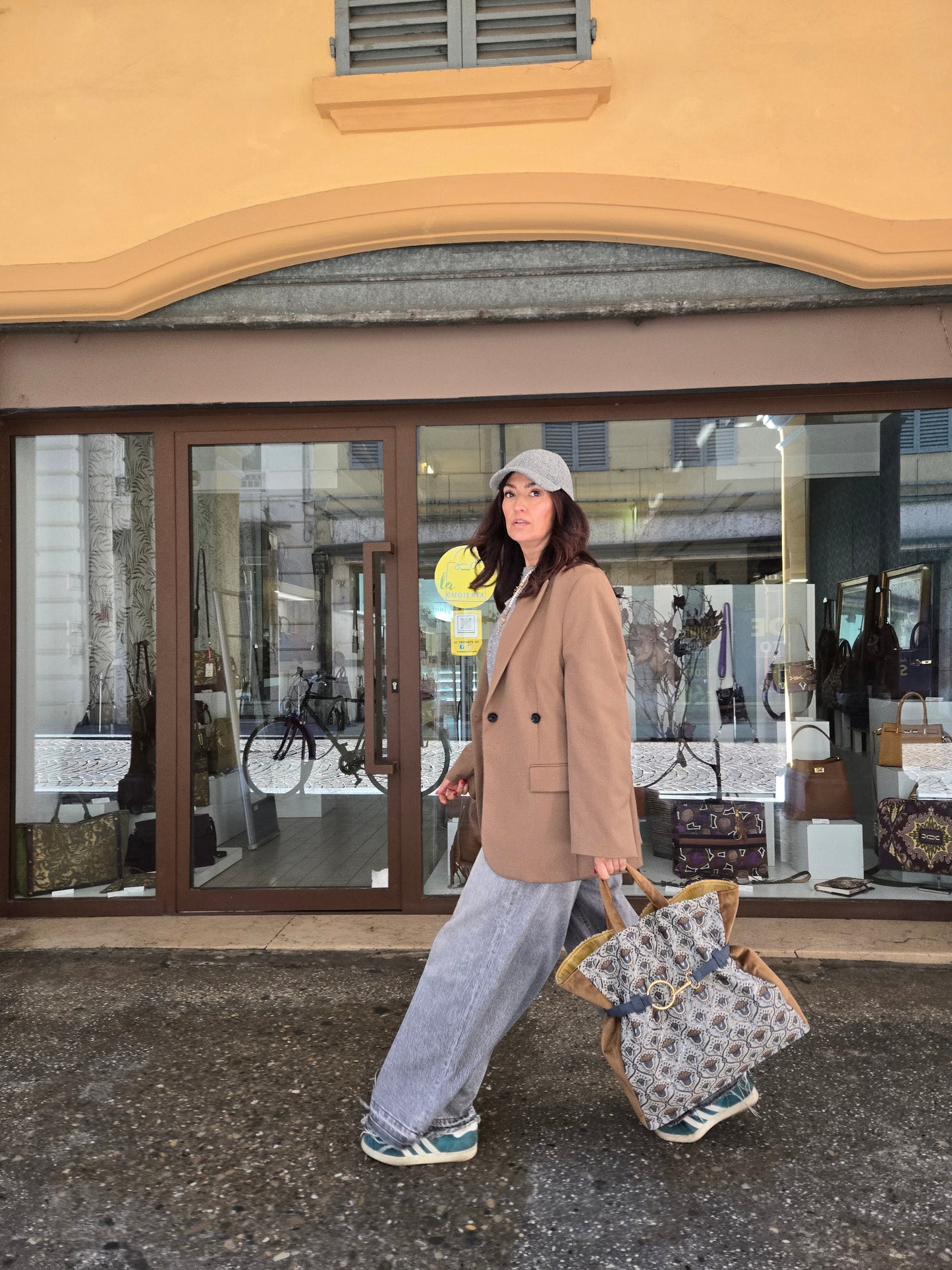 ADELAIDE GRIGIA MAXI