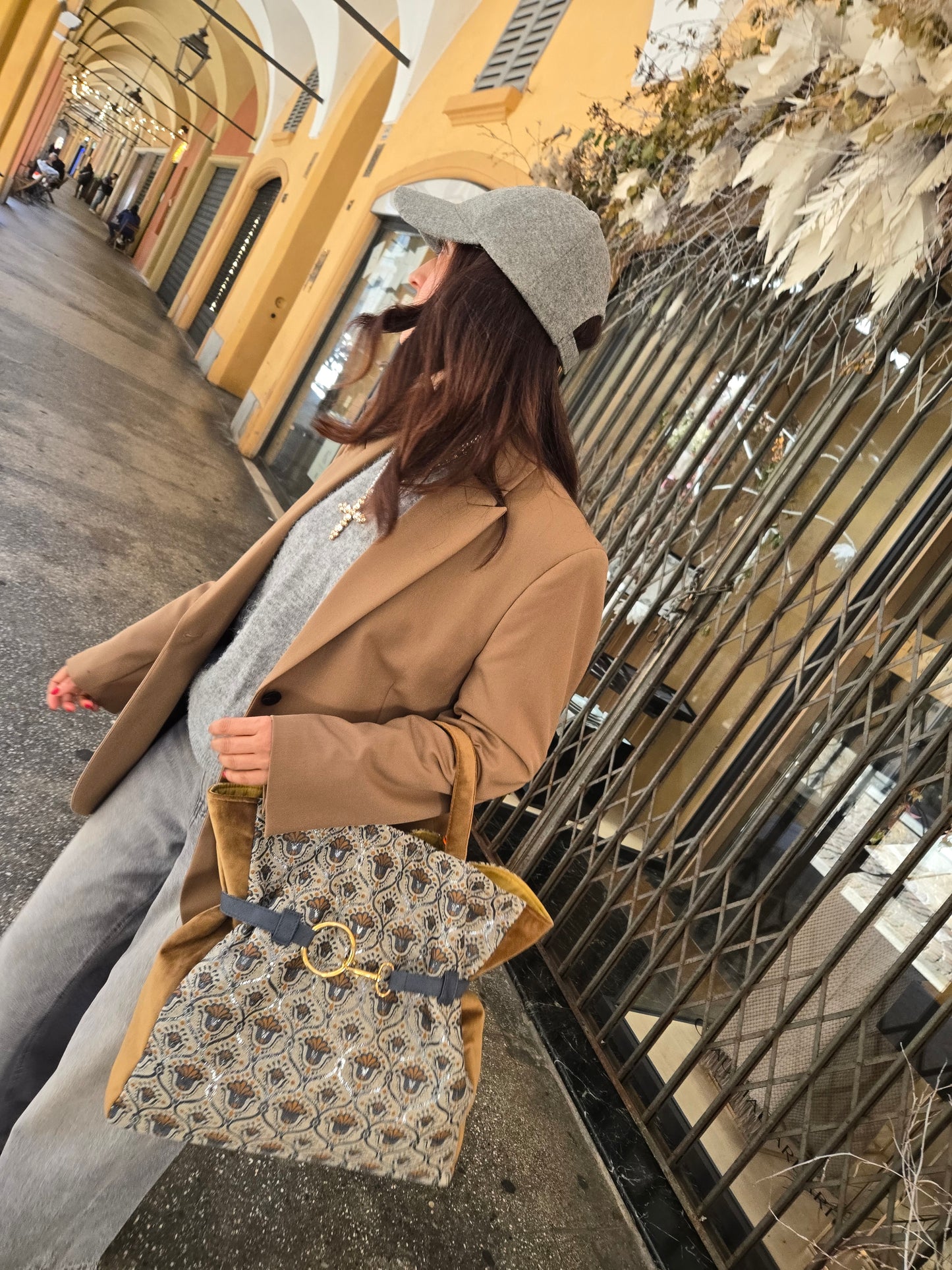 ADELAIDE GRIGIA MAXI