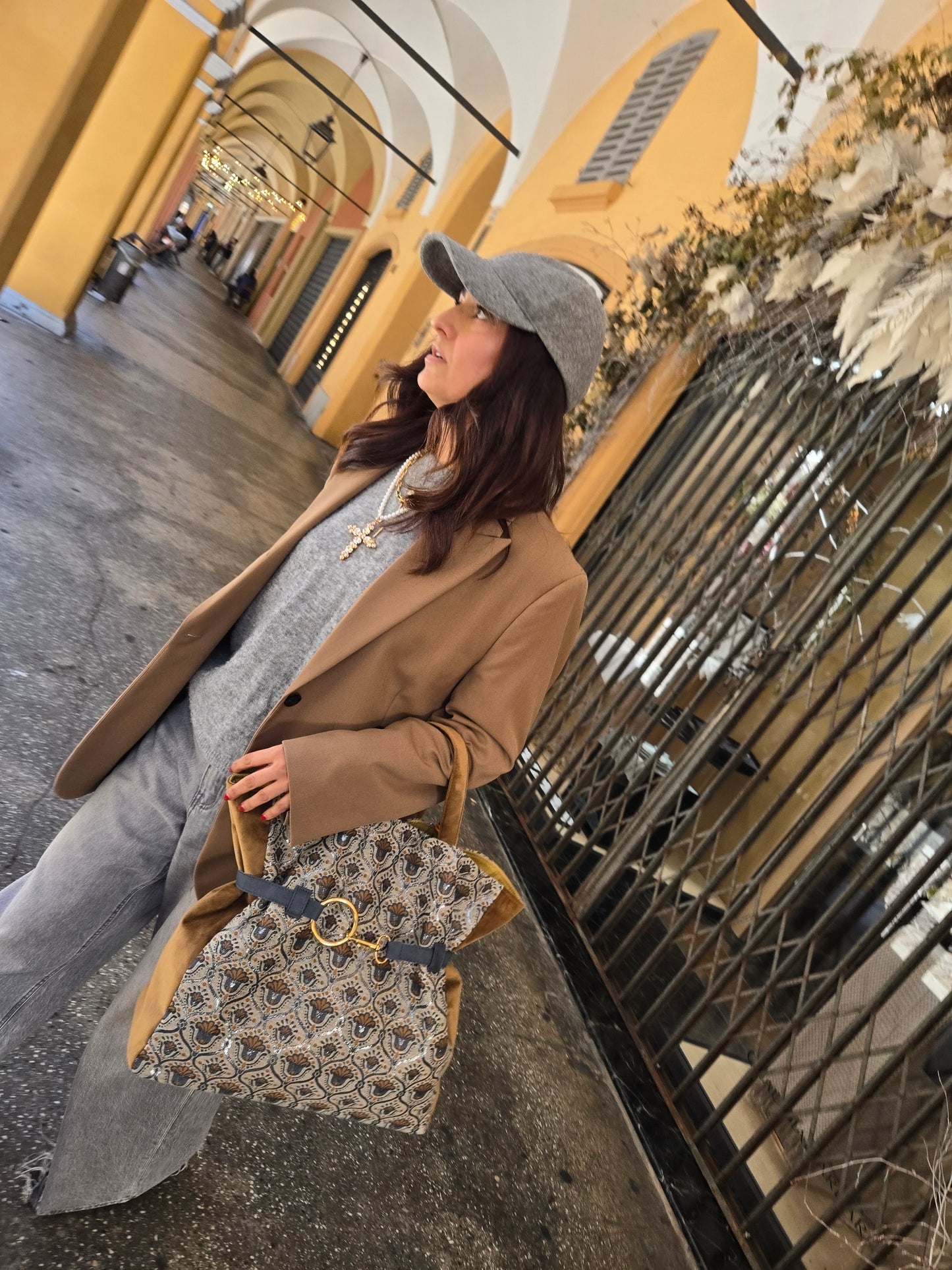 ADELAIDE GRIGIA MAXI