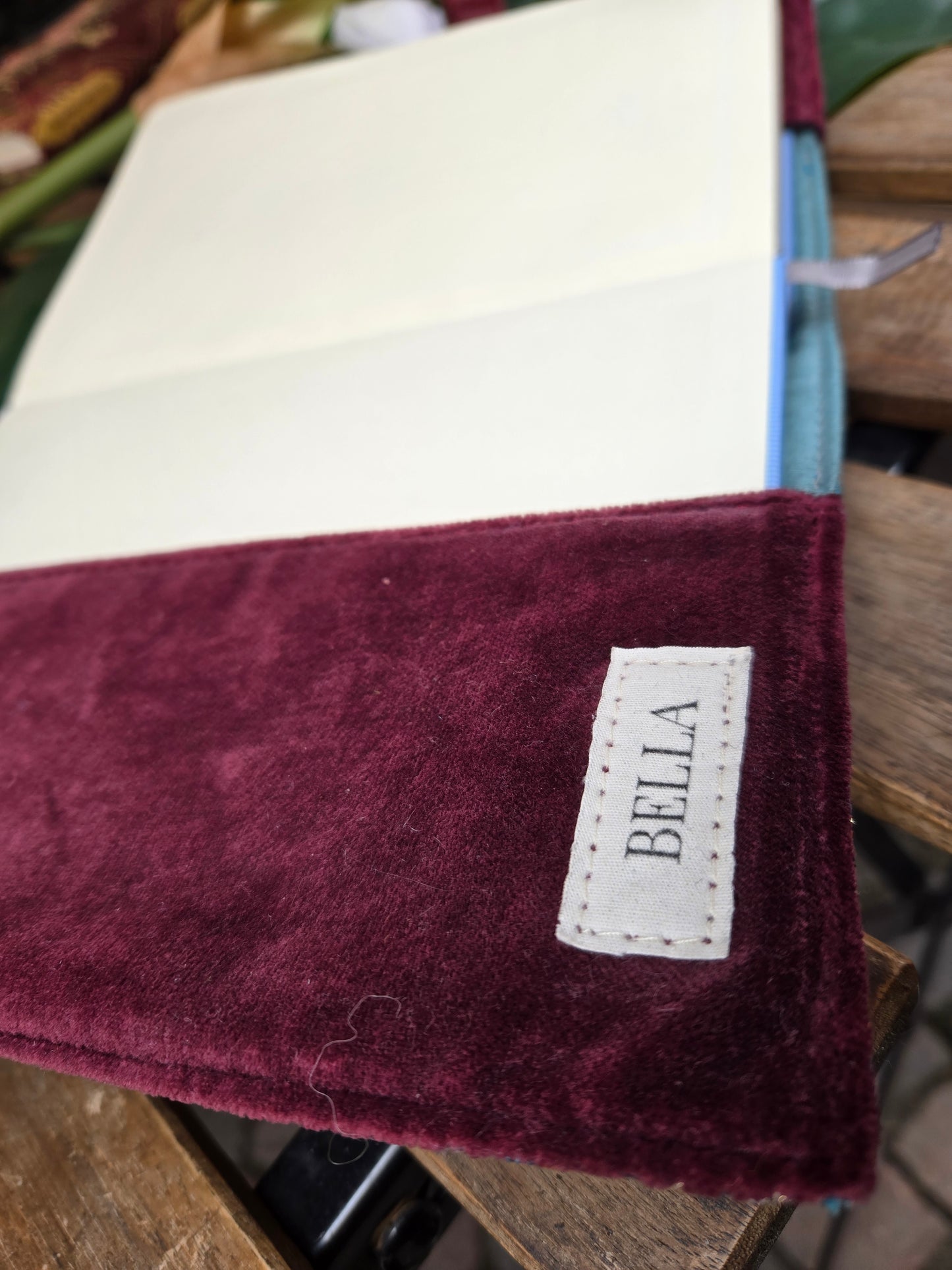 BELLA AGENDA melanzana  - AGENDA CON PORTA AGENDA