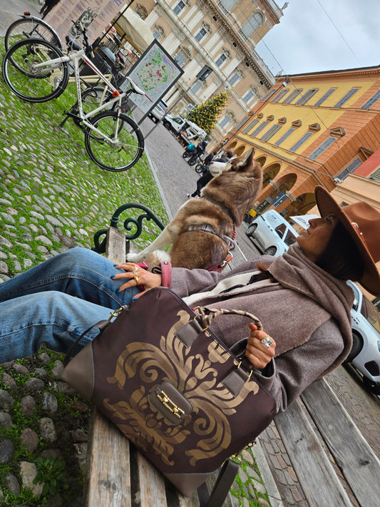 Bella Business bag Tortora