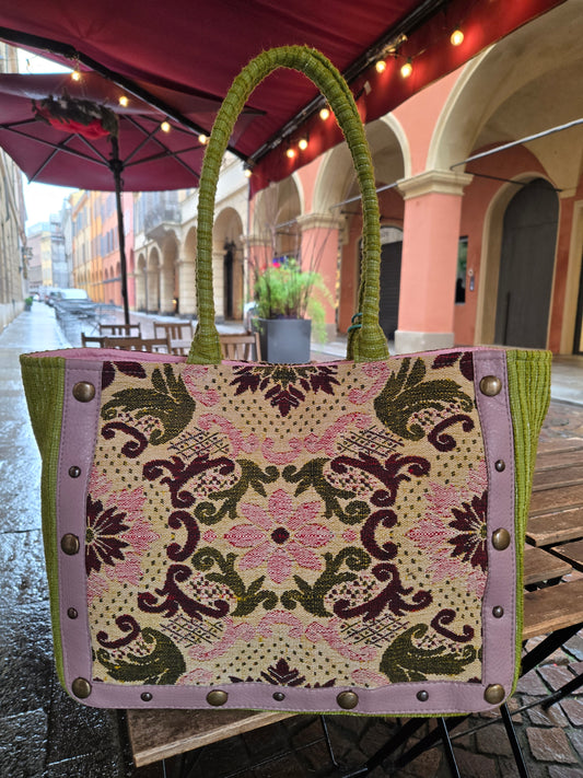 LOVE ROSA-VERDE SHOPPER