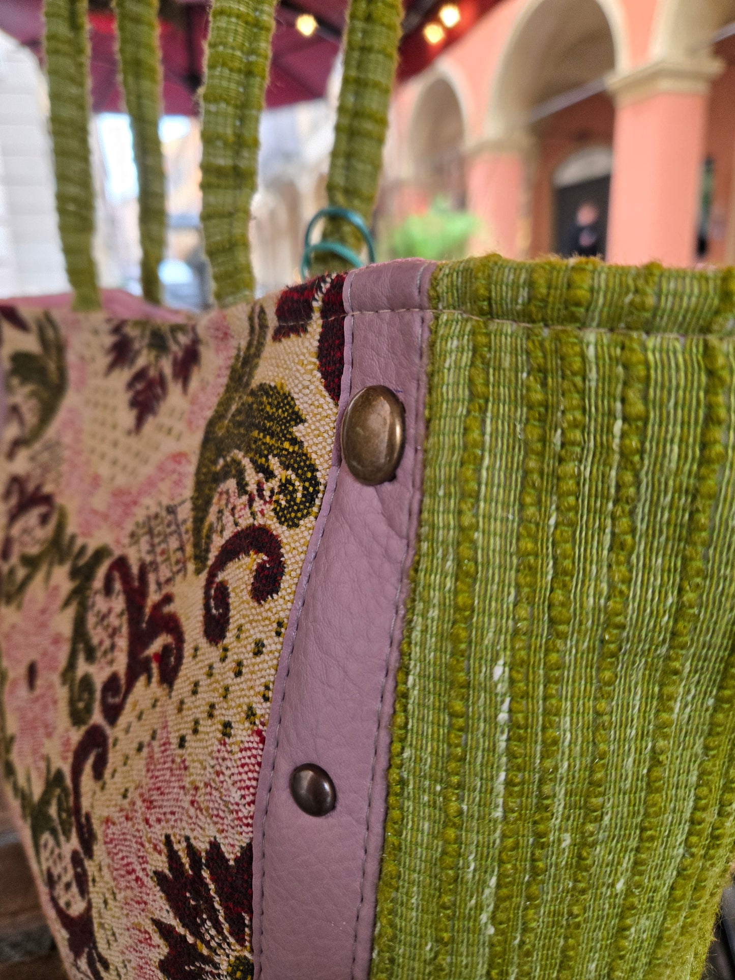 LOVE ROSA-VERDE SHOPPER