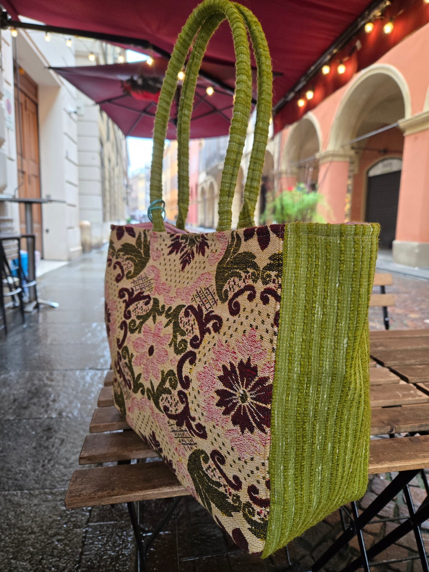 LOVE ROSA-VERDE SHOPPER