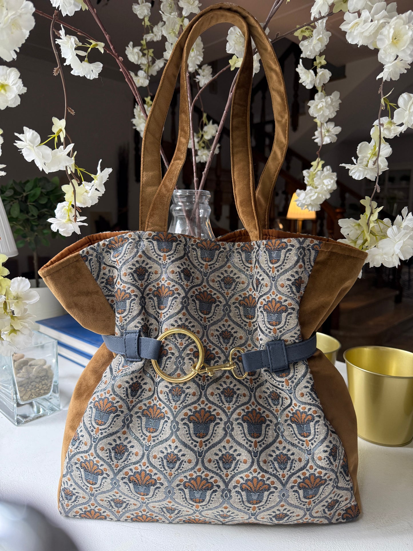 ADELAIDE GRIGIA SHOPPER