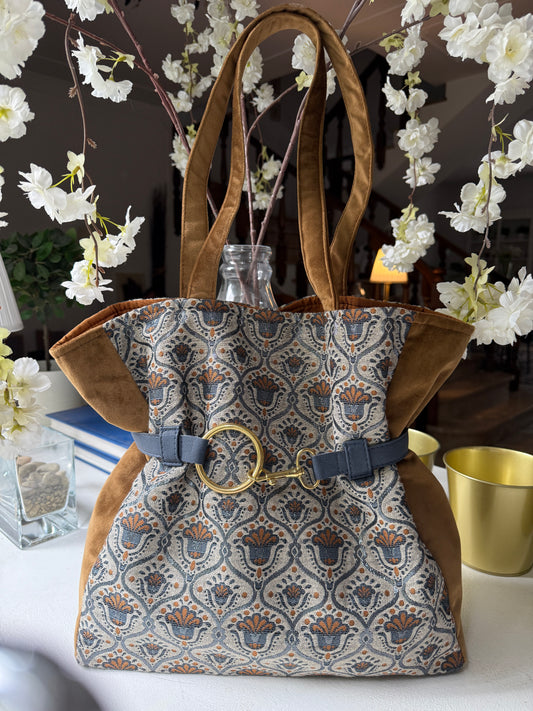 ADELAIDE GRIGIA SHOPPER