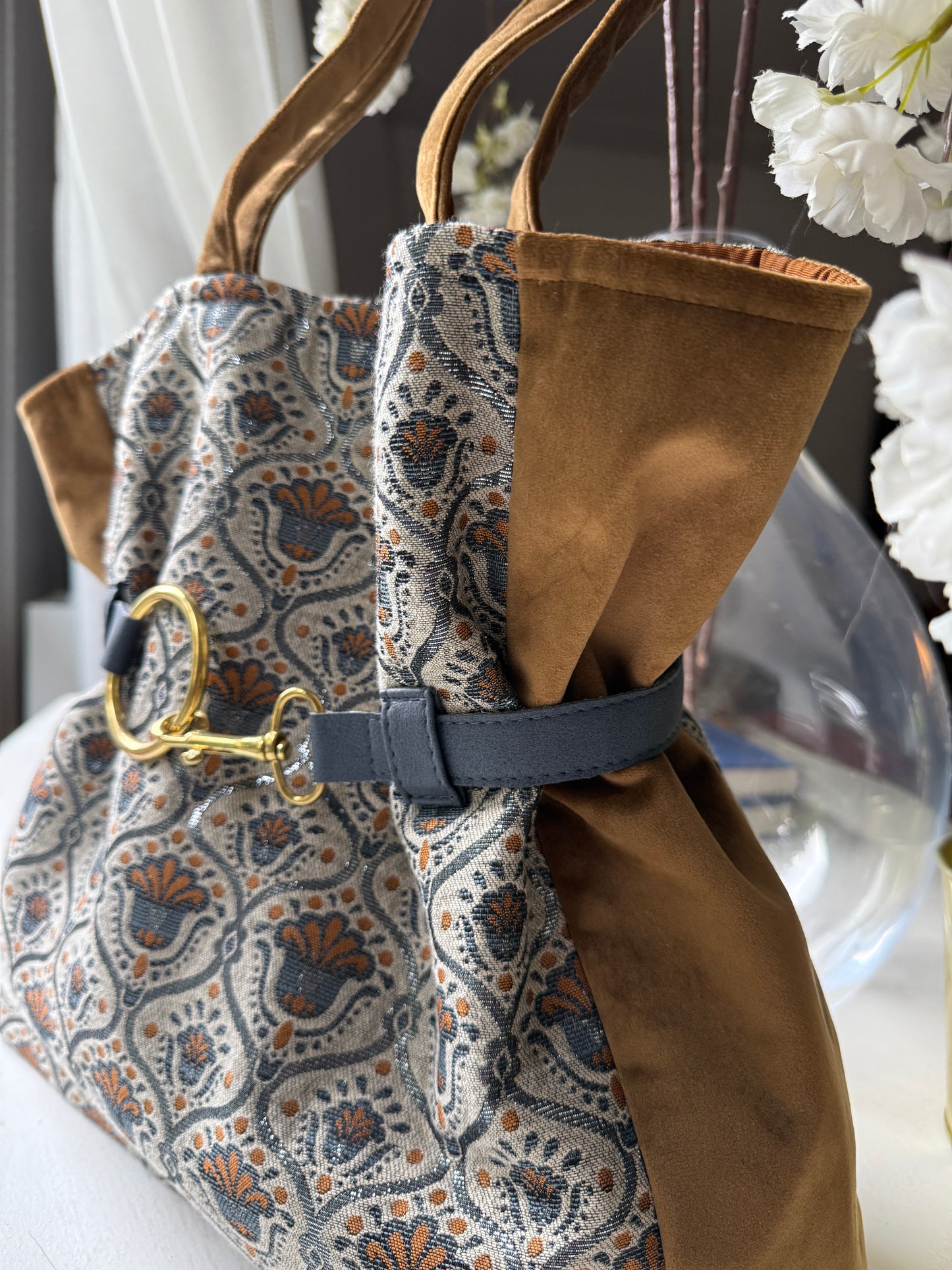 ADELAIDE GRIGIA SHOPPER