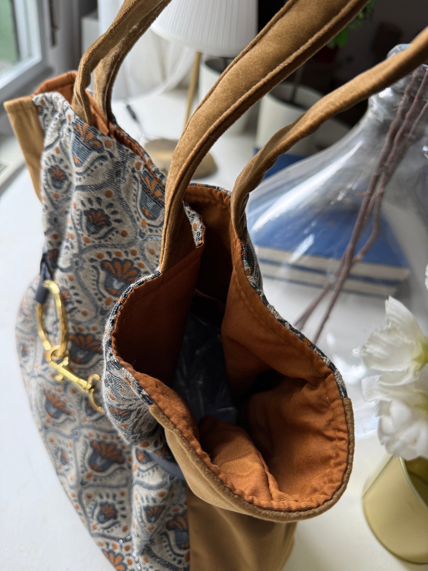 ADELAIDE GRIGIA SHOPPER