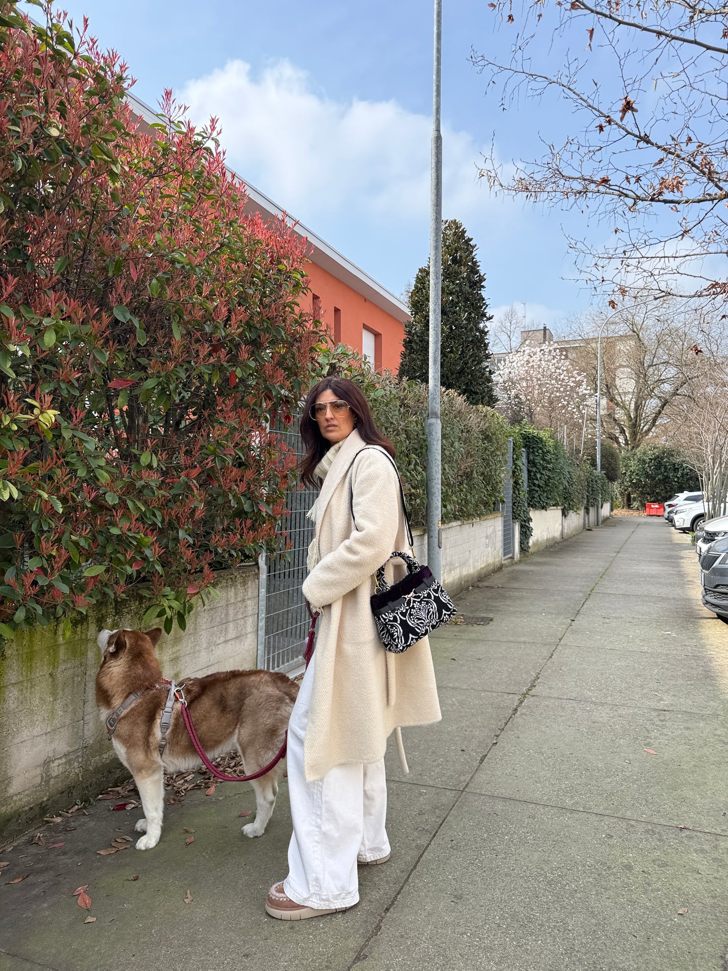 Kelly nera- bianca  mini