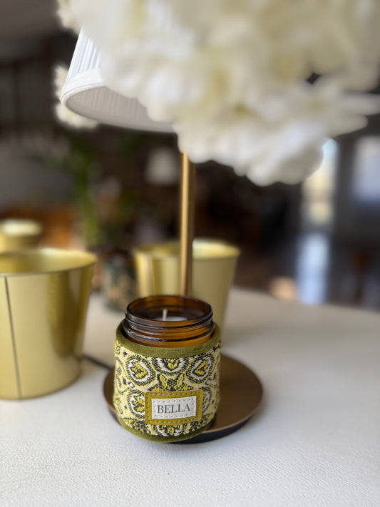 Candela Bella home Dècor Gialla