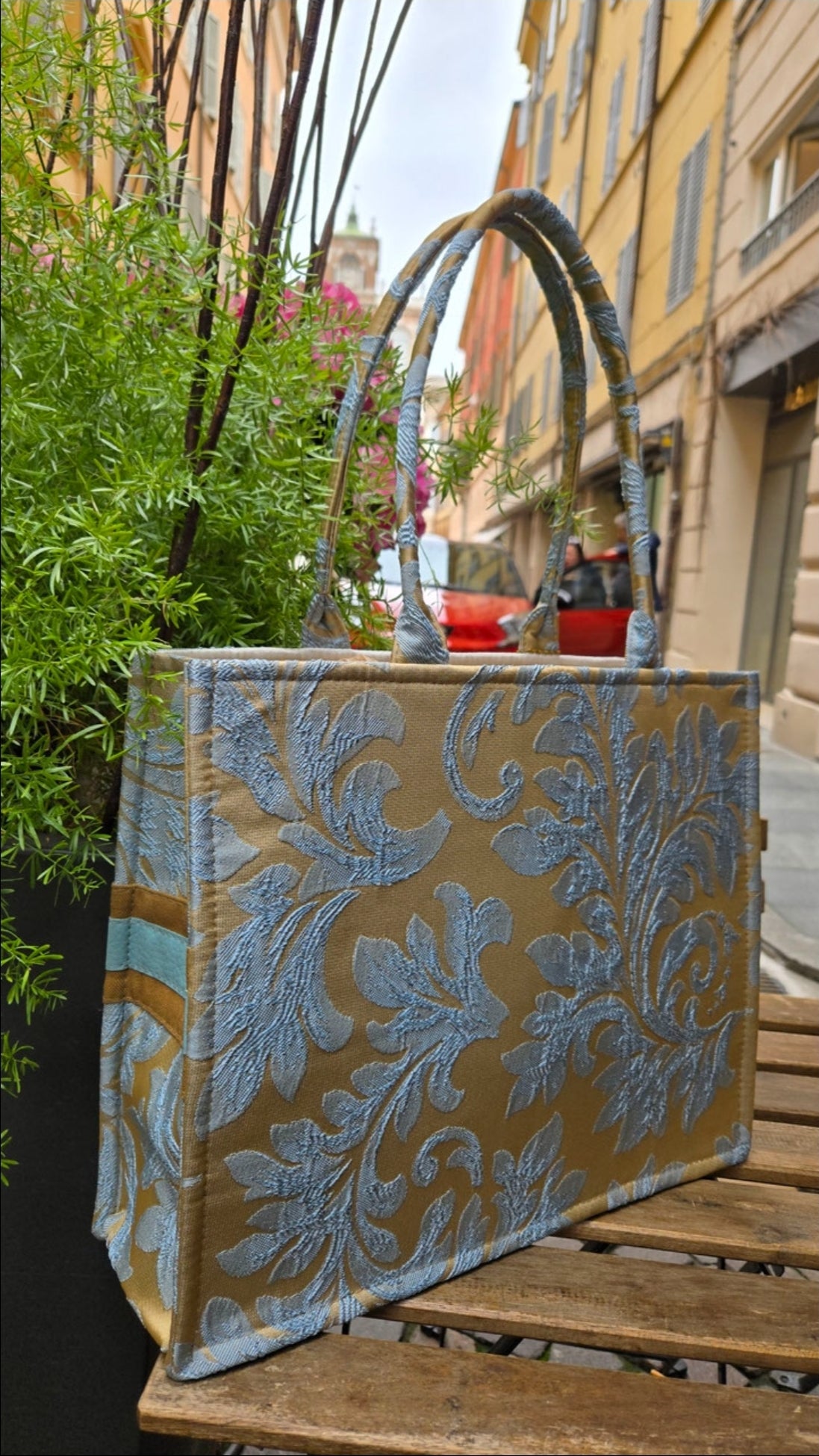 BELLA BAG ORO SHOPPER