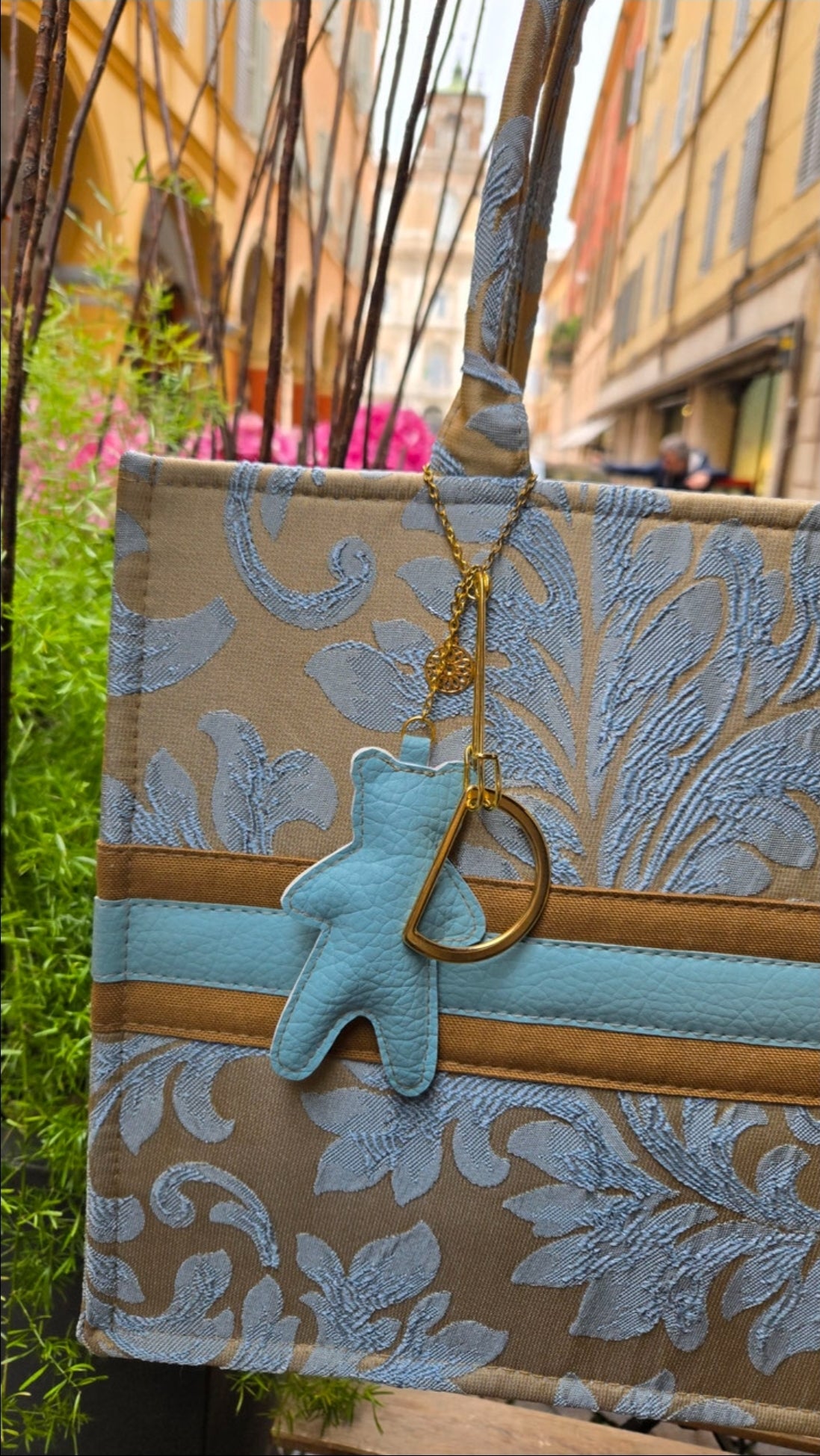 BELLA BAG ORO SHOPPER
