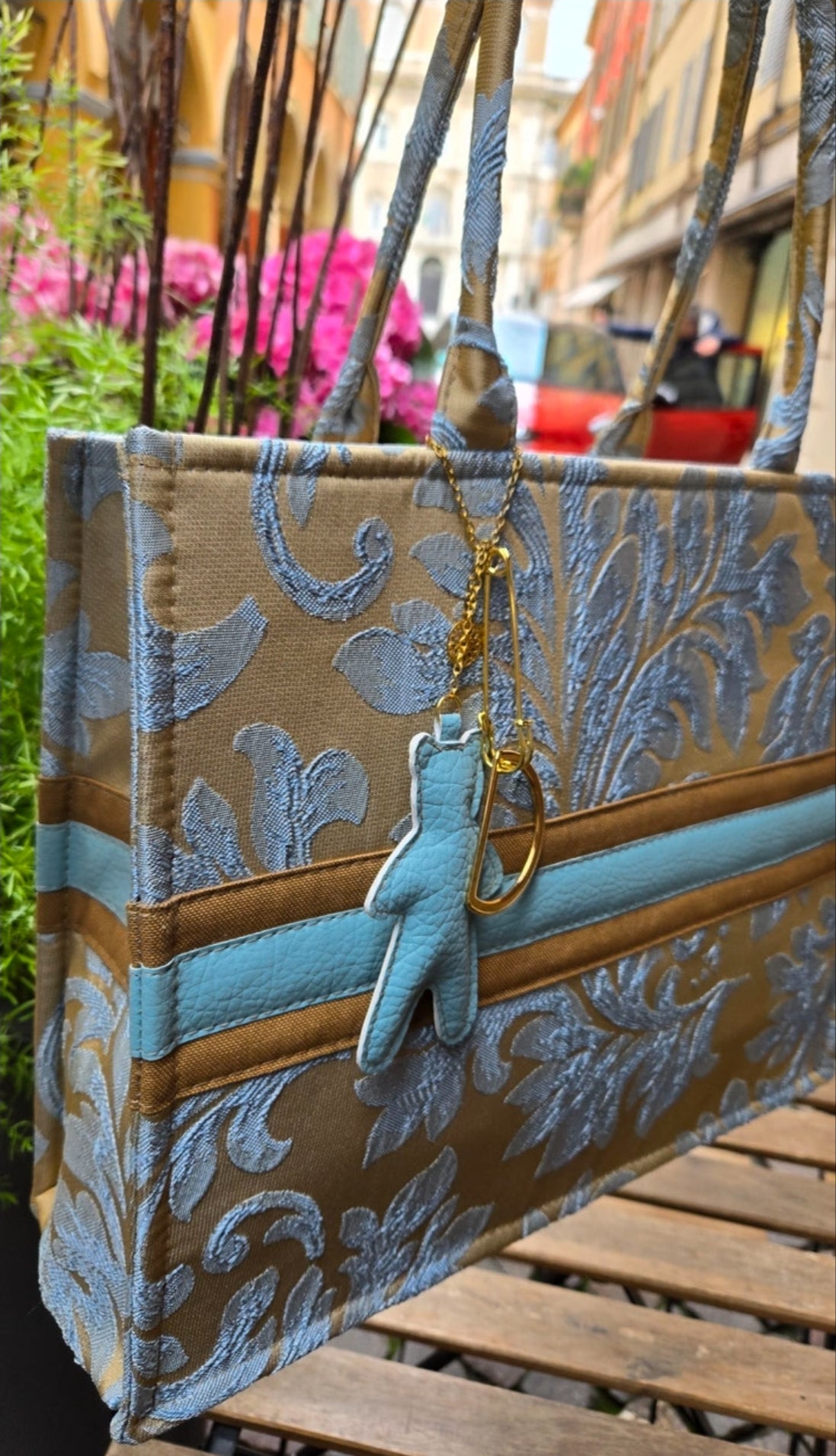 BELLA BAG ORO SHOPPER