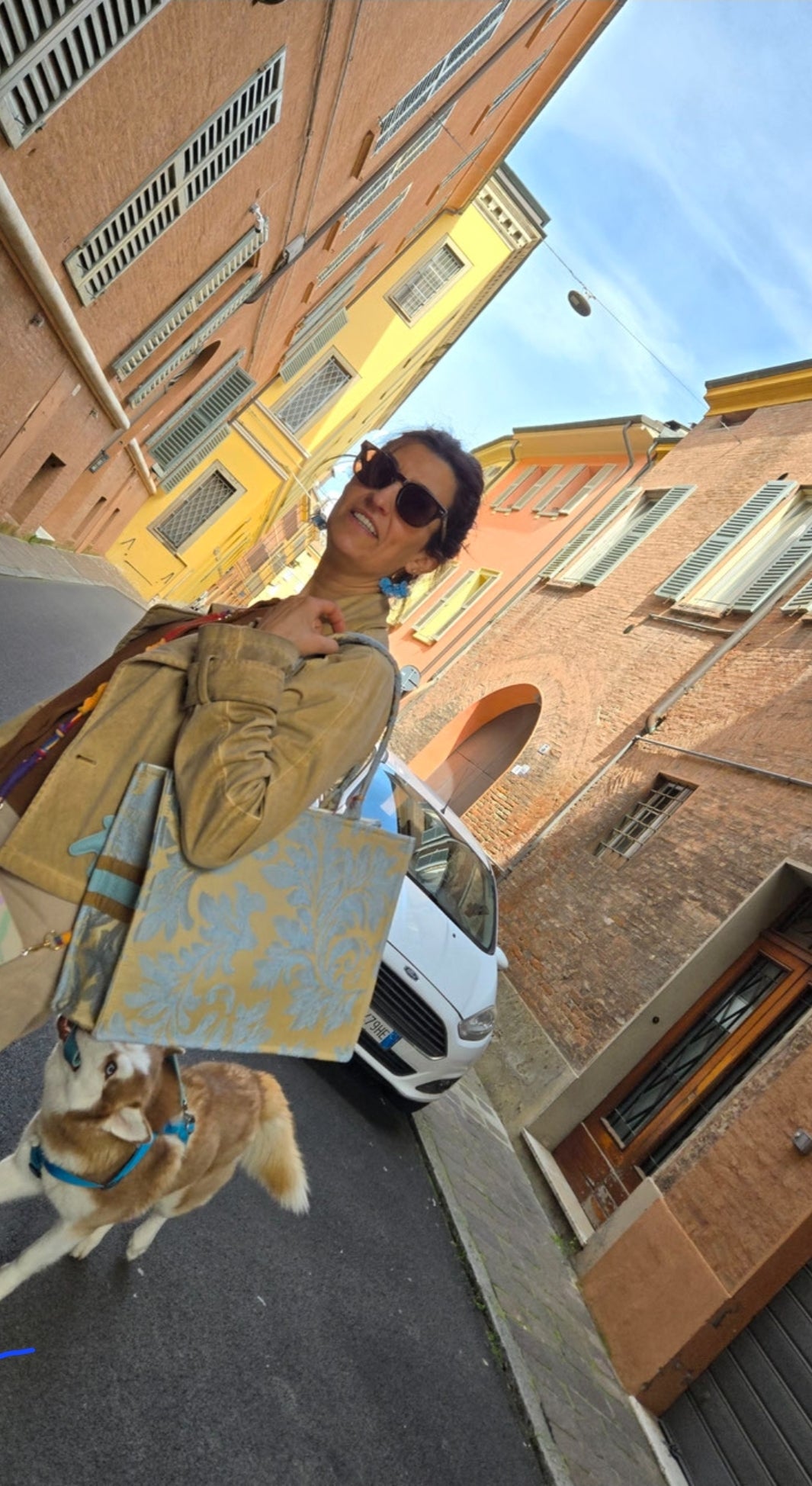 BELLA BAG ORO SHOPPER