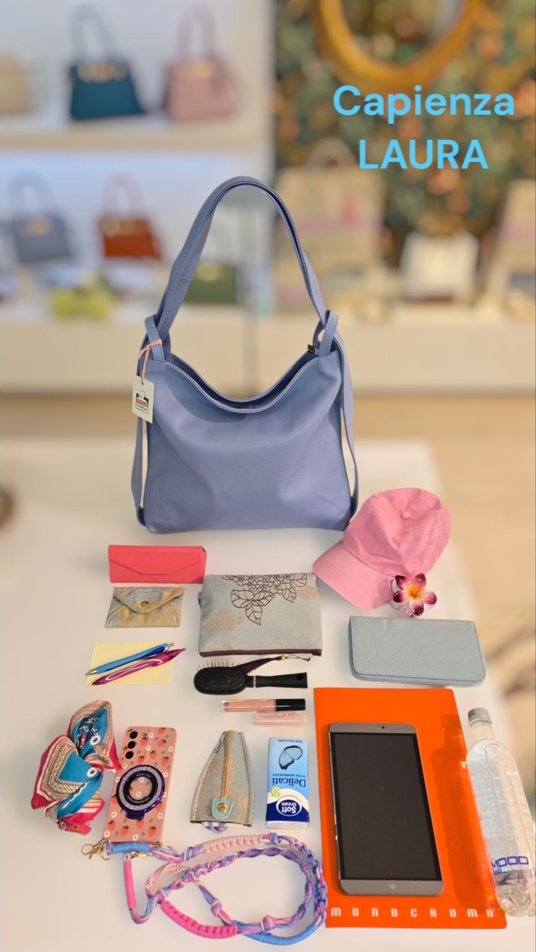 LAURA BORSA A SPALLA- ZAINO