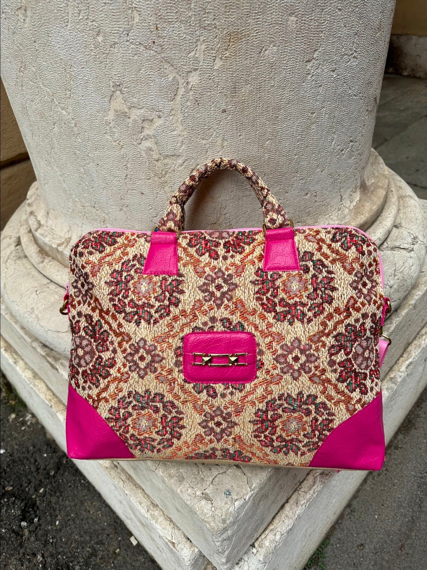 BUSINESS BAG FUXSIA