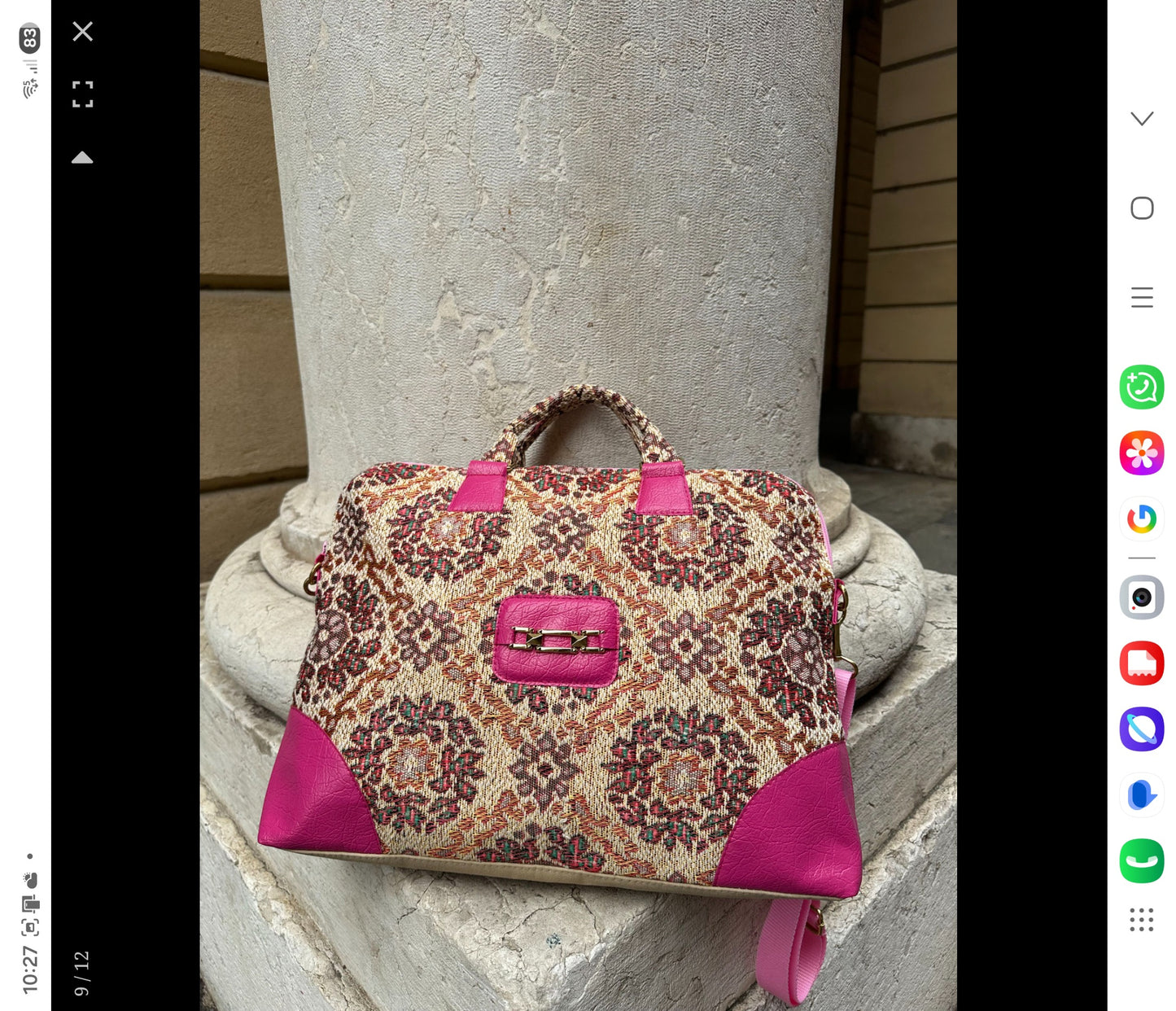 BUSINESS BAG FUXSIA