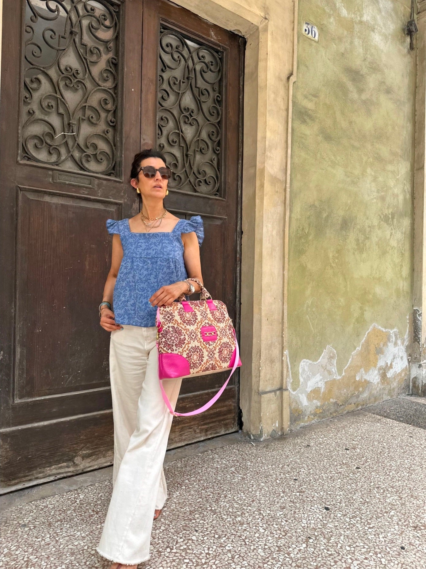 BUSINESS BAG FUXSIA