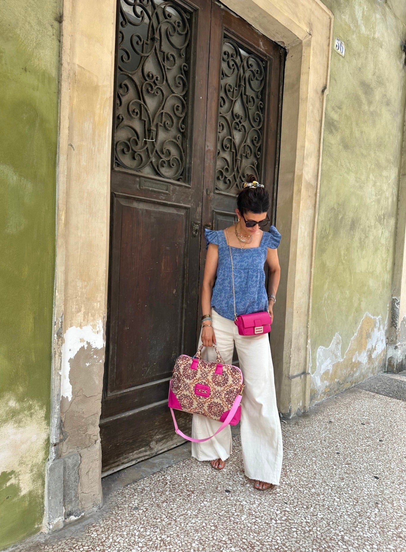 BUSINESS BAG FUXSIA