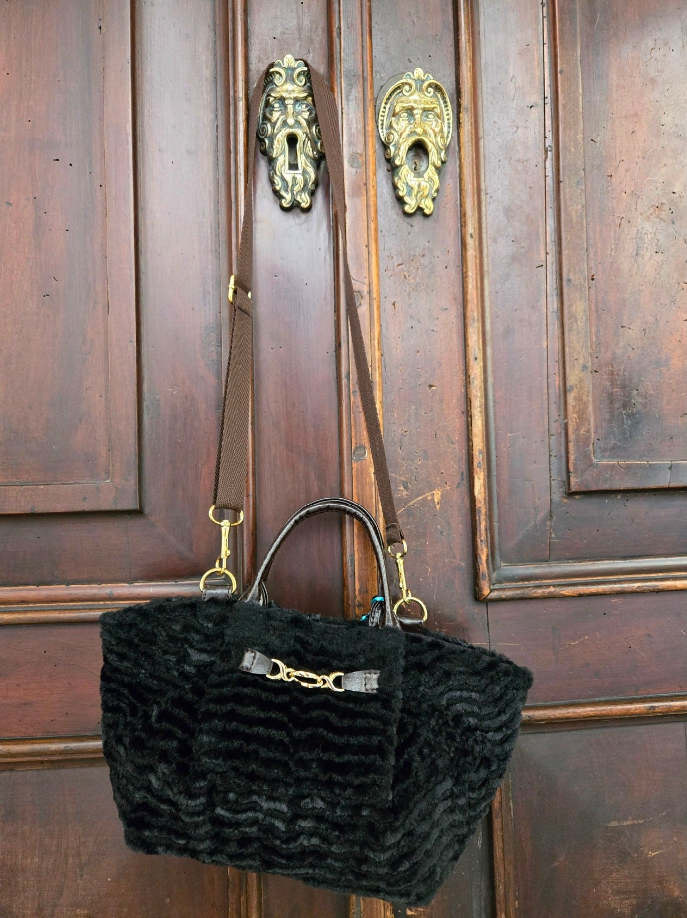 KATHERINE SIMIL ASTRAKHAN NERO MINI