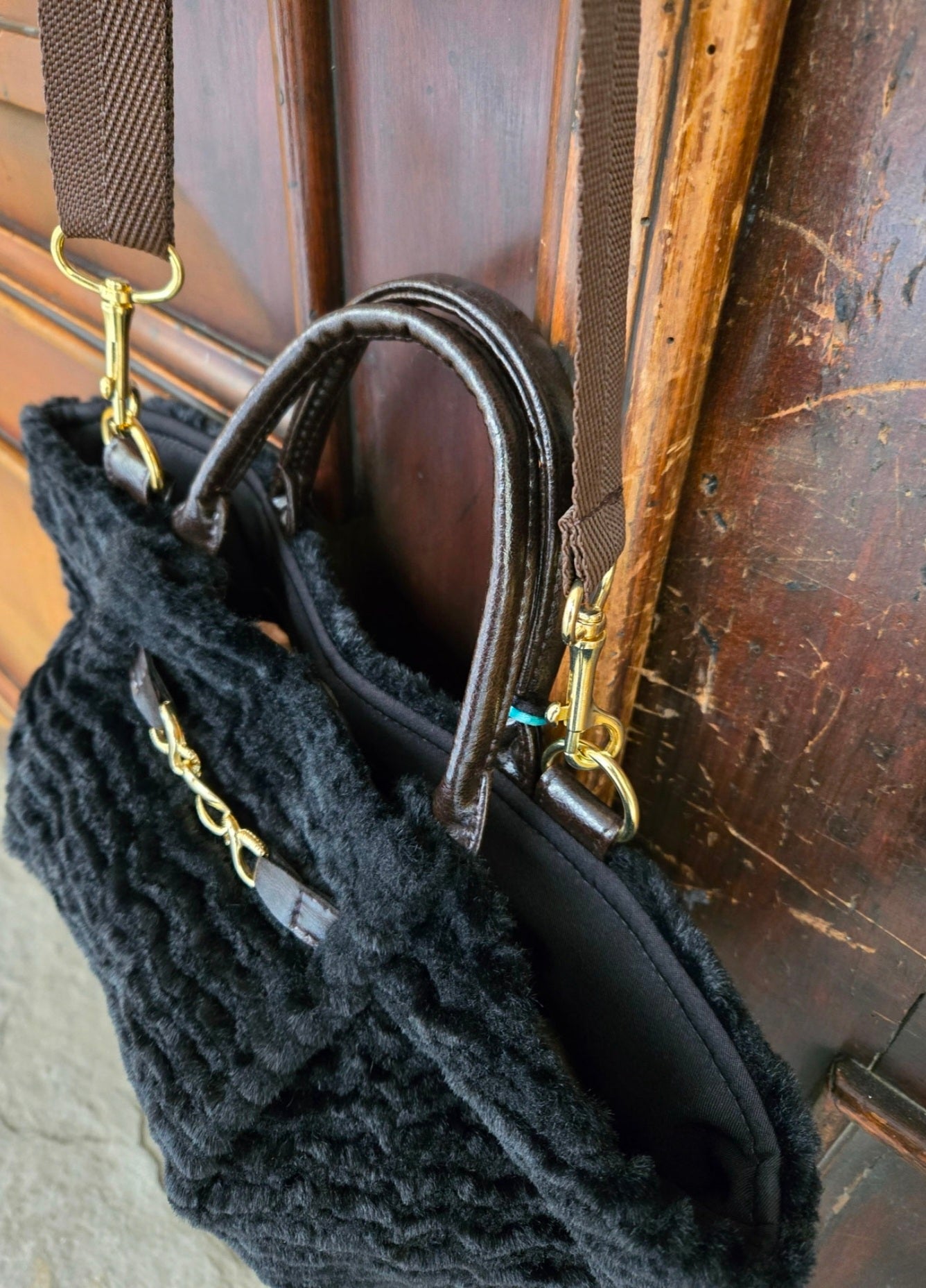KATHERINE SIMIL ASTRAKHAN NERO MINI