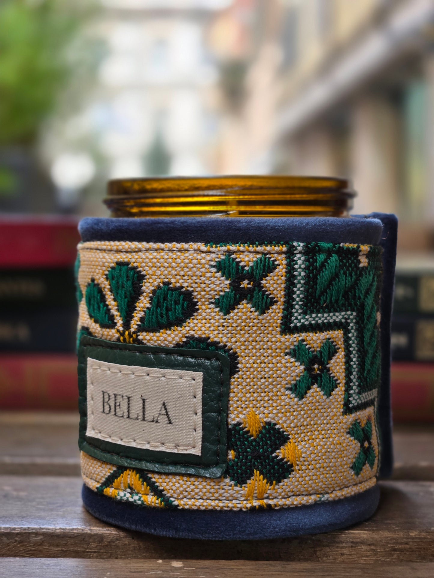 Candela Bella home décor Verde-gialla