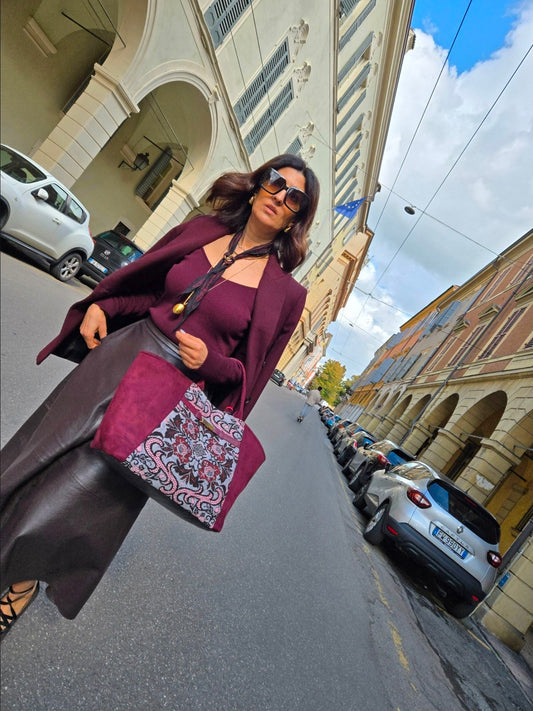 Katherine borgogna maxi