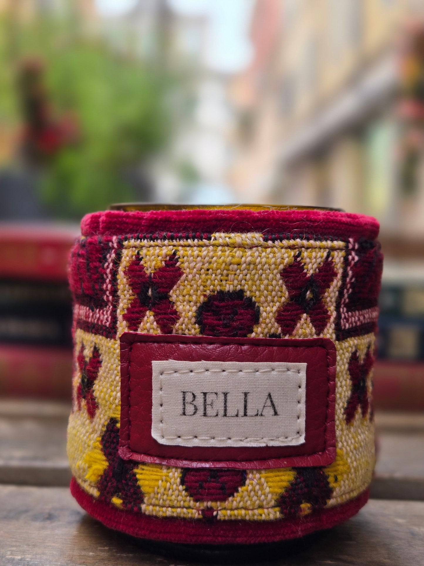 Candela Bella home dècor Rossa-gialla