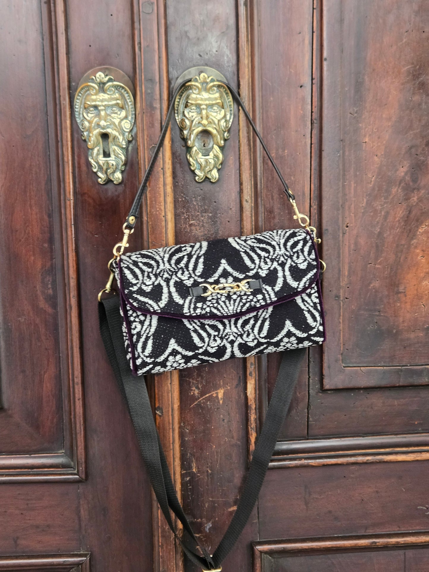 Clutch  Any Nera e bianca
